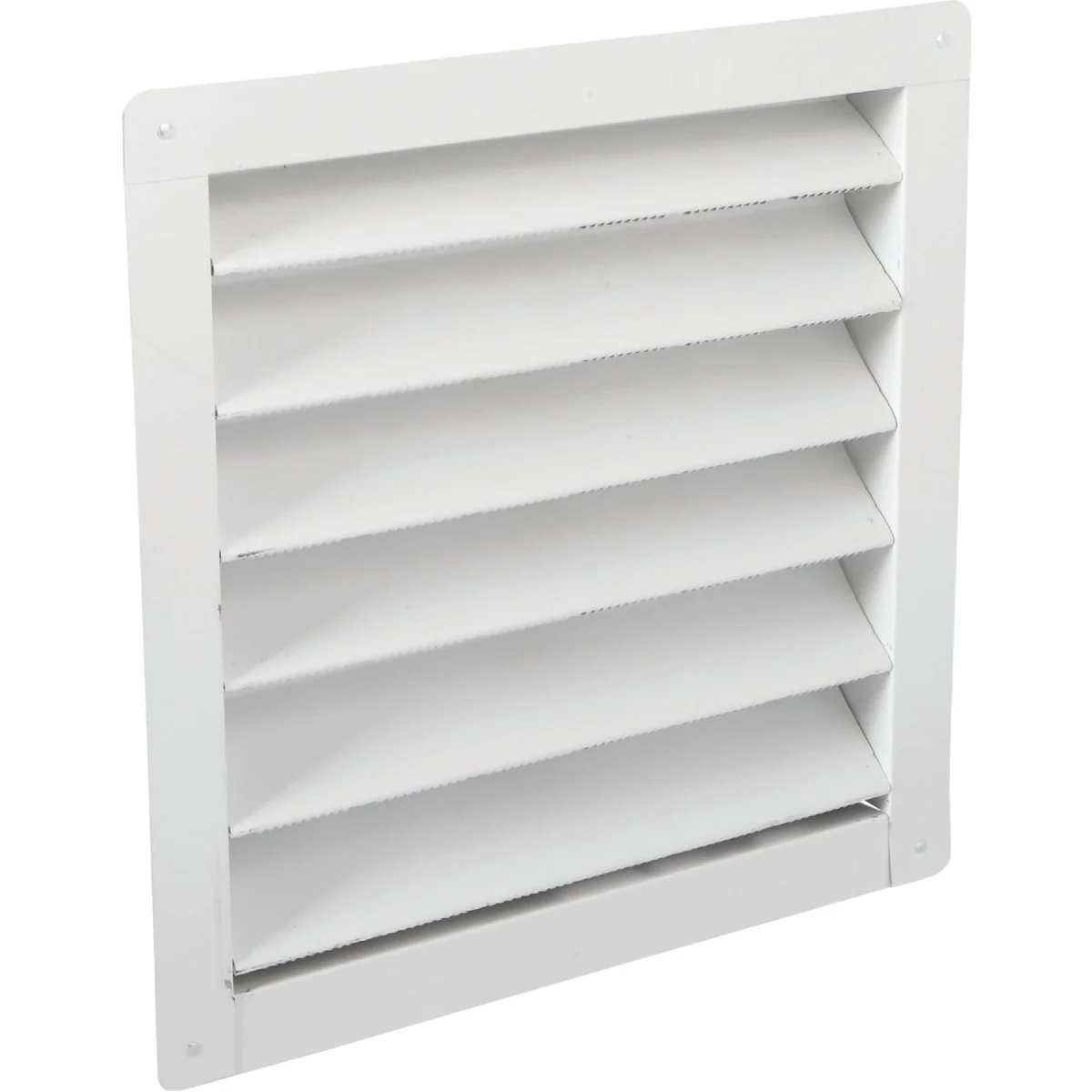 Powerful Air Vent 12 x 12 Square White Gable Attic Vent Crafted