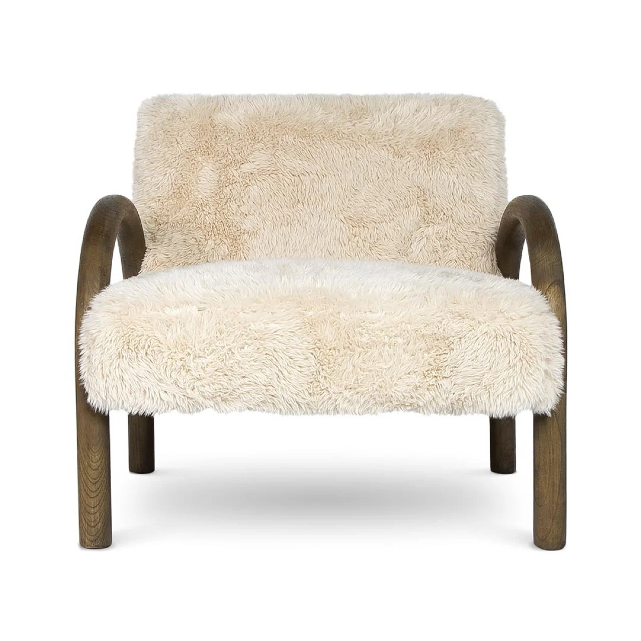 High-Performance Eros Chair - Shaggy Sand Durable