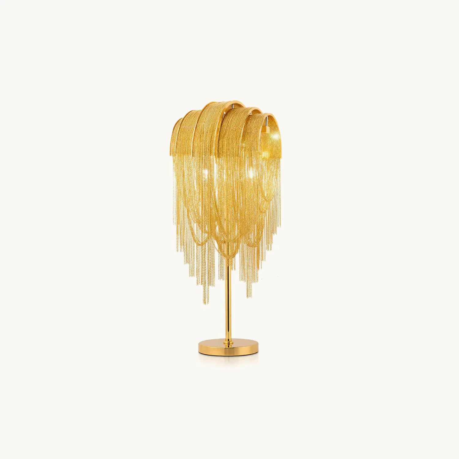 World-Class Light Luxury Tassel Table Lamp Artisan