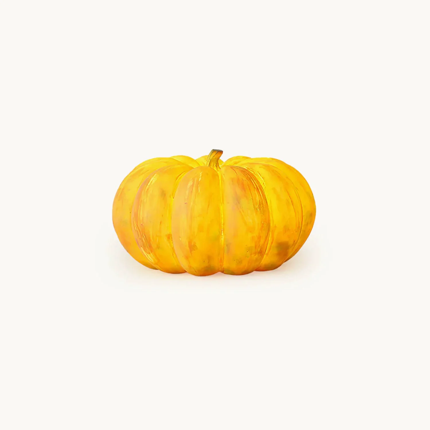 Casual Pumpkin Resin Table Lamp Solid