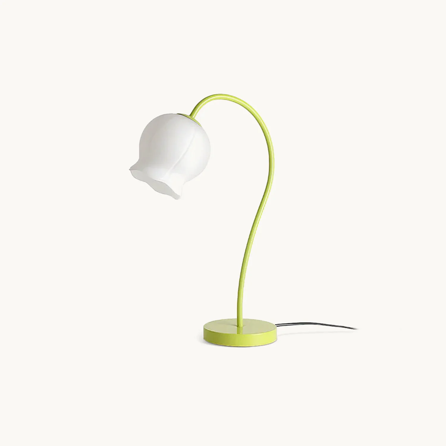 Comfortable Bell Orchid Table Lamp Natural