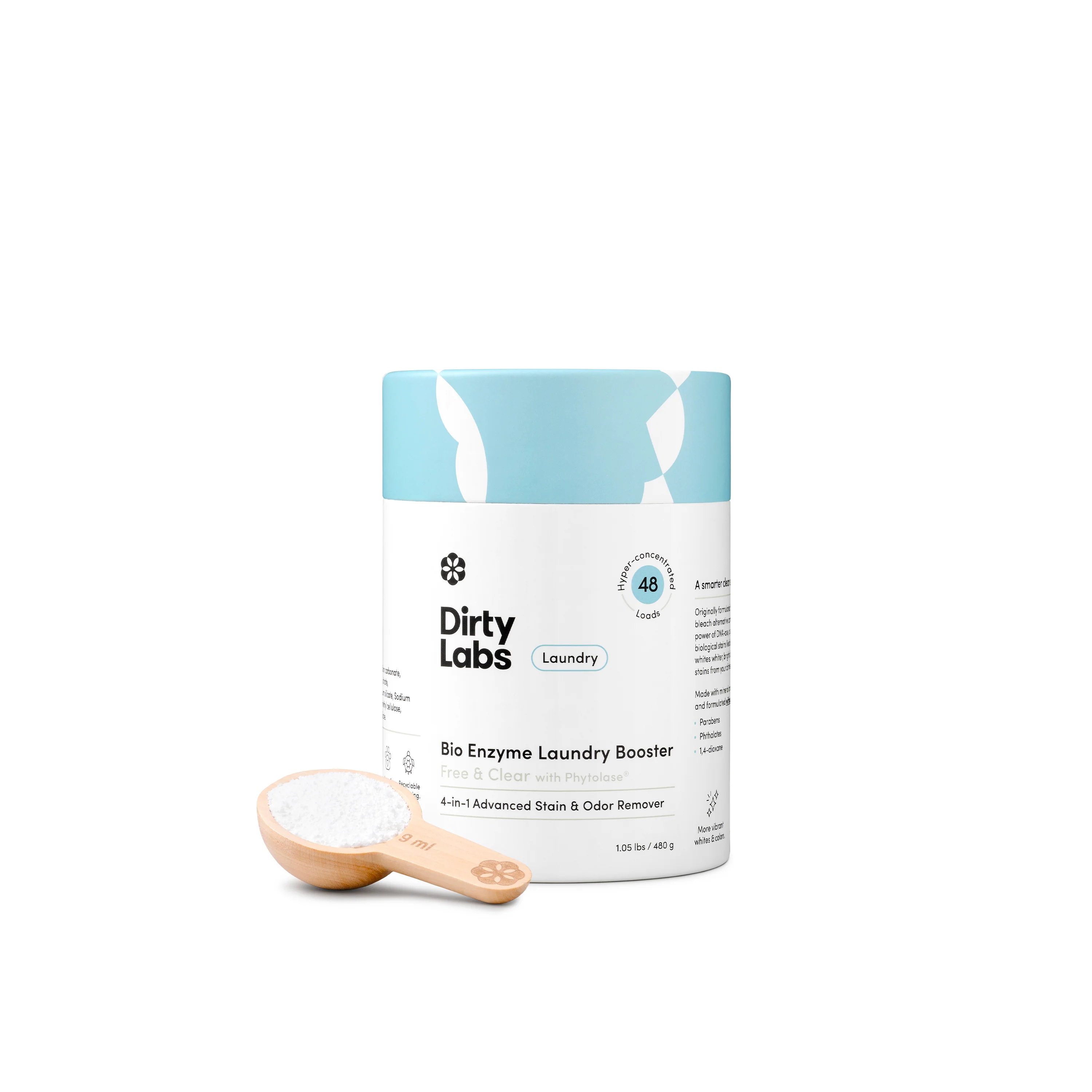 Reusable Dirty Labs Bio Enzyme Laundry Booster Long-Lasting