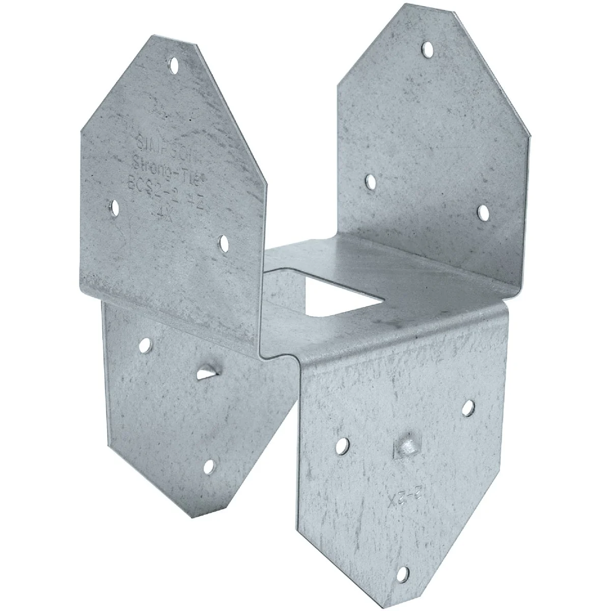Effective Simpson Strong-Tie 18 ga Z-Max BCS Post Cap Base Original