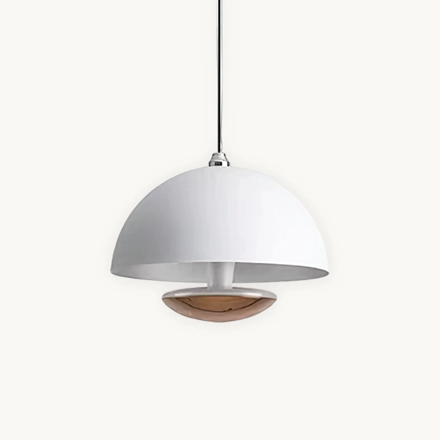 Functional Semi-Circular Bud Pendant Light Consistent