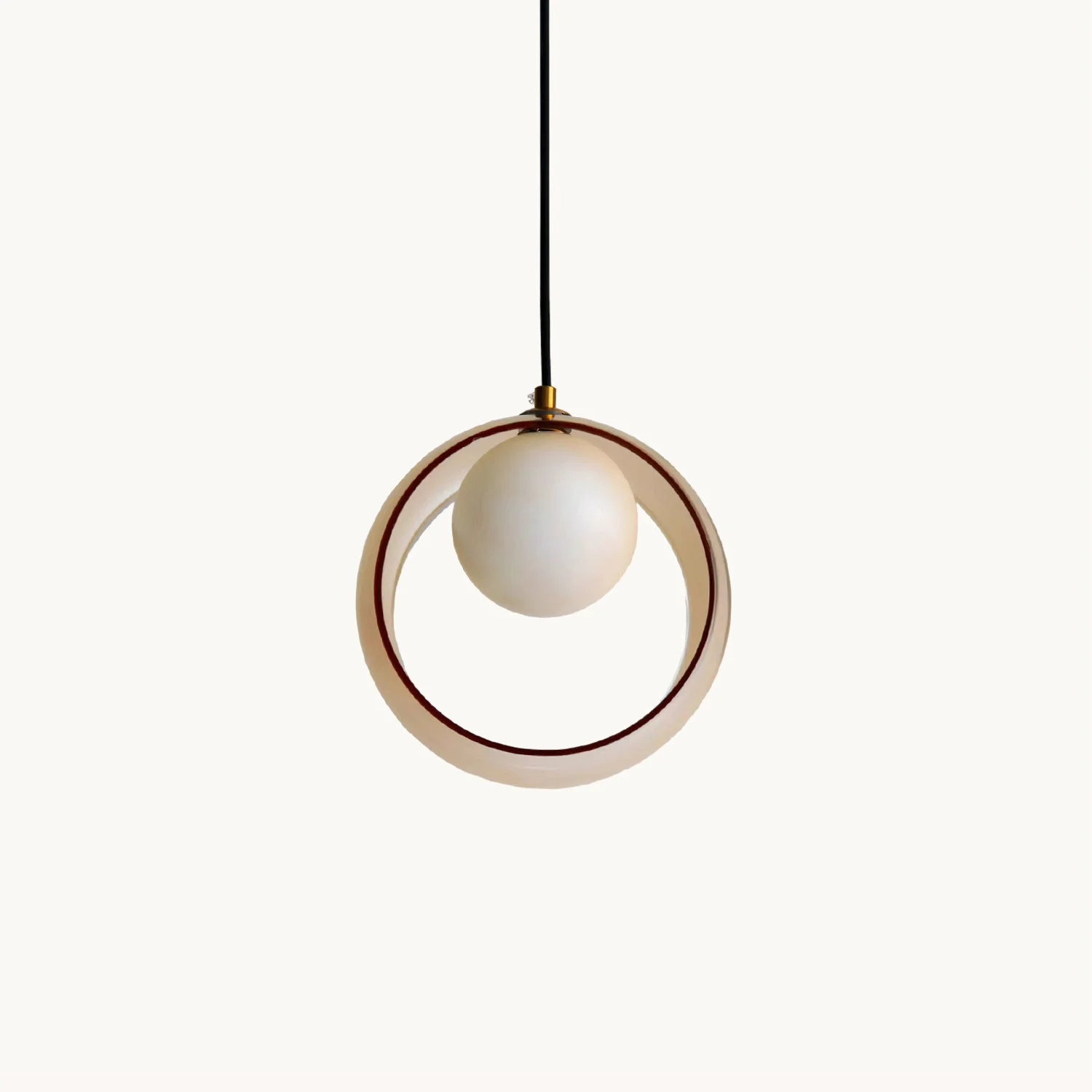 Premium Lridescent Globe Pendant Lamp Contemporary
