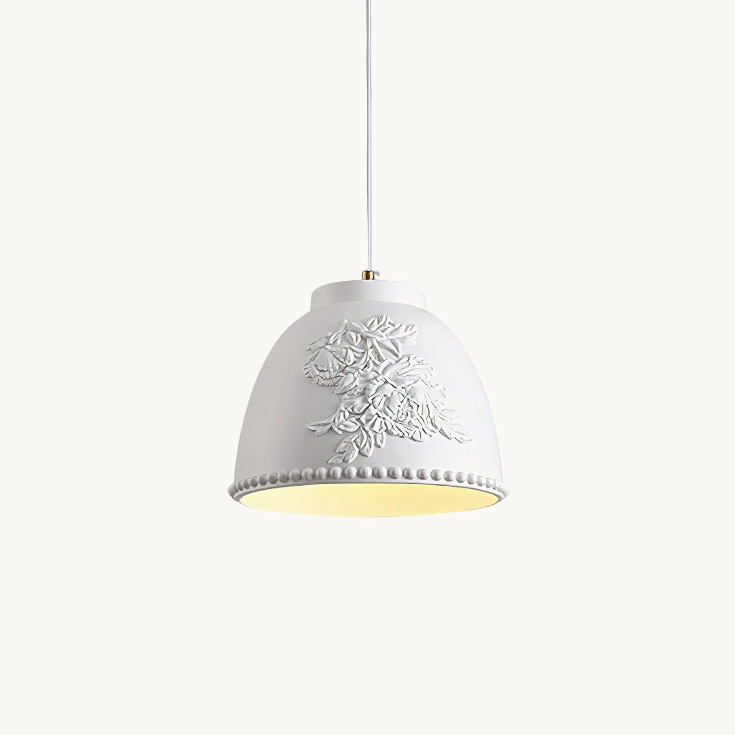 Natural Carved Resin Pendant Light Next-Generation