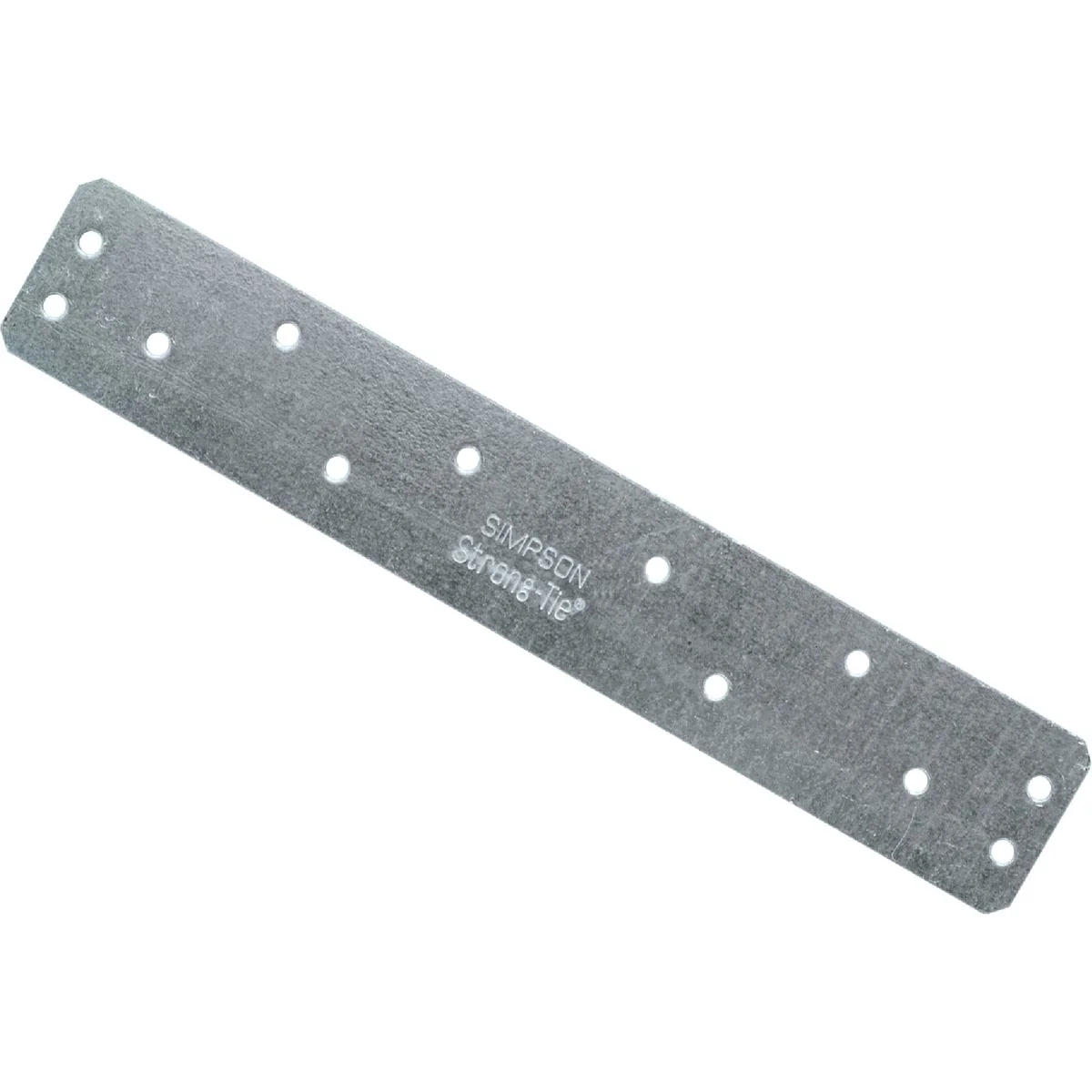 Minimalist Simpson Strong-Tie 1-3 8 in. W. x 8 in. L Steel 12 Gauge Strap Tie Effective