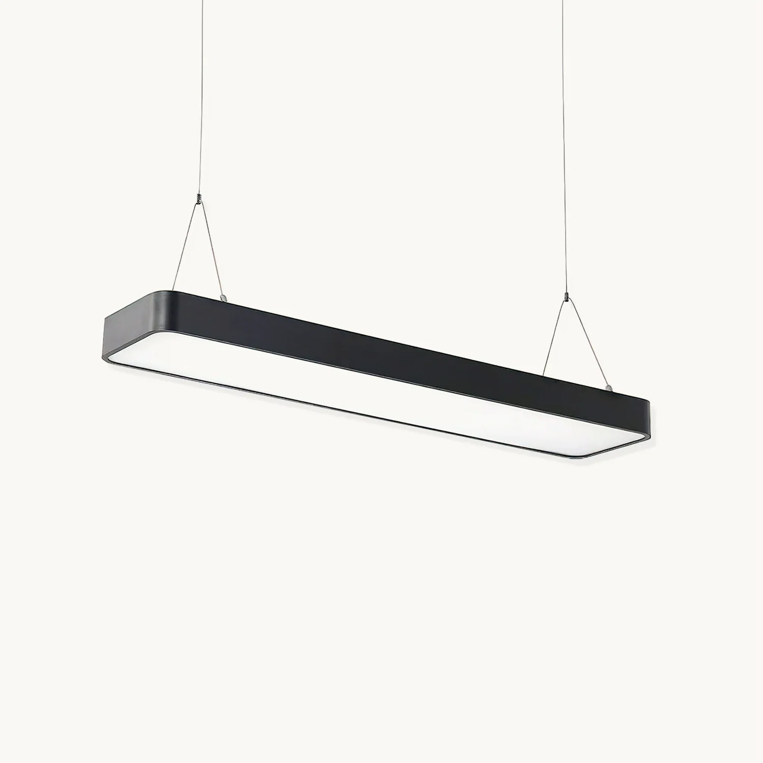 Advanced Modern LED Rectangular Office Pendant Light Clean