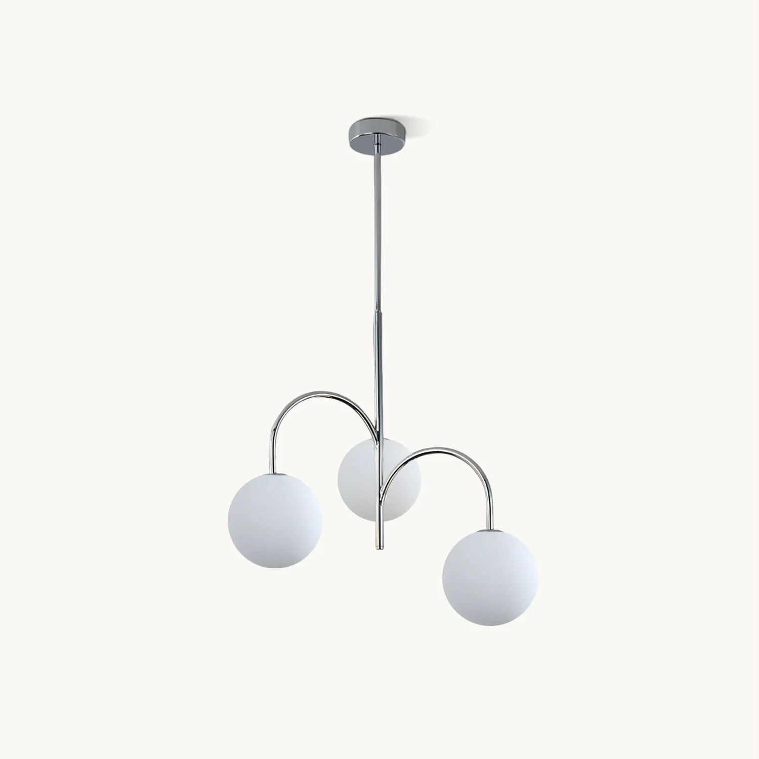 Detailed Globe Glass Pendant Lamp Smooth
