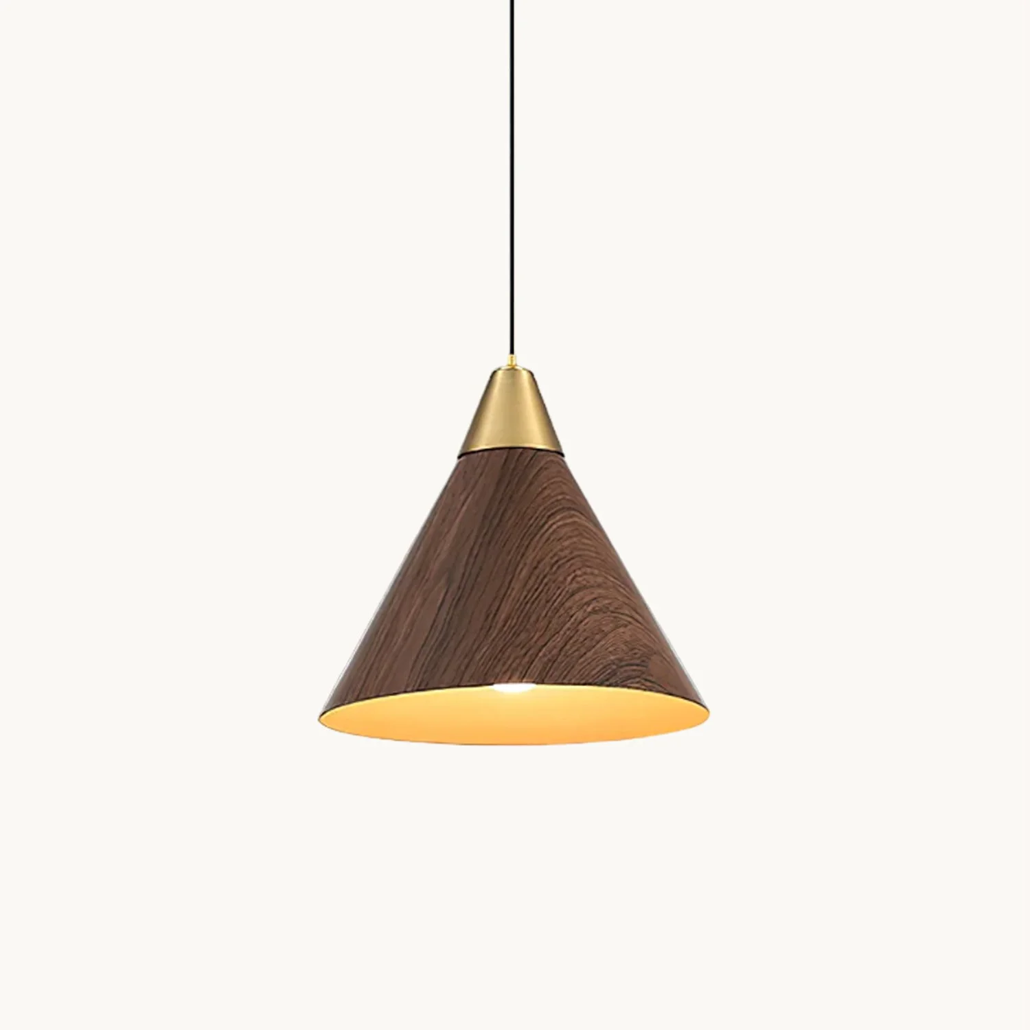 Trusted Wood Grain Pendant Lamp Sustainable
