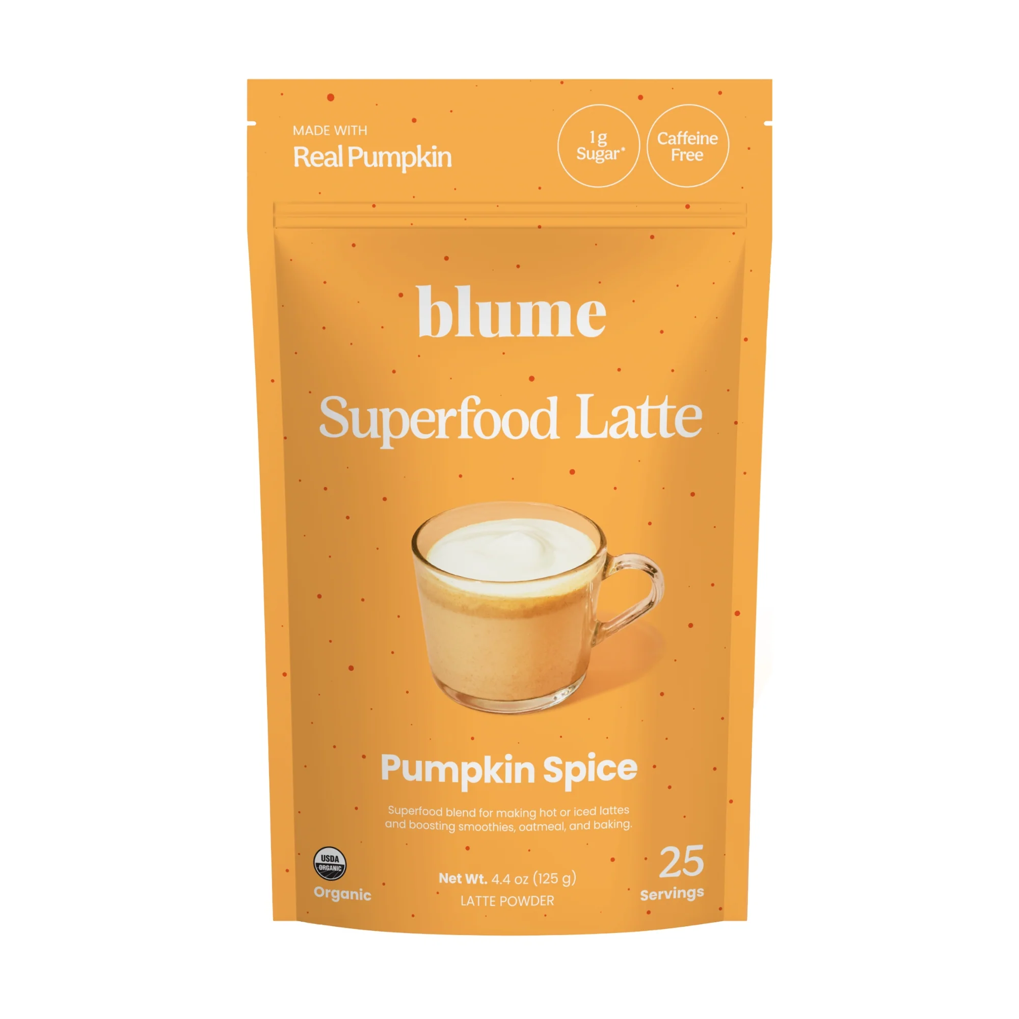 Healthy blume Organic Pumpkin Spice Latte Powder High-End