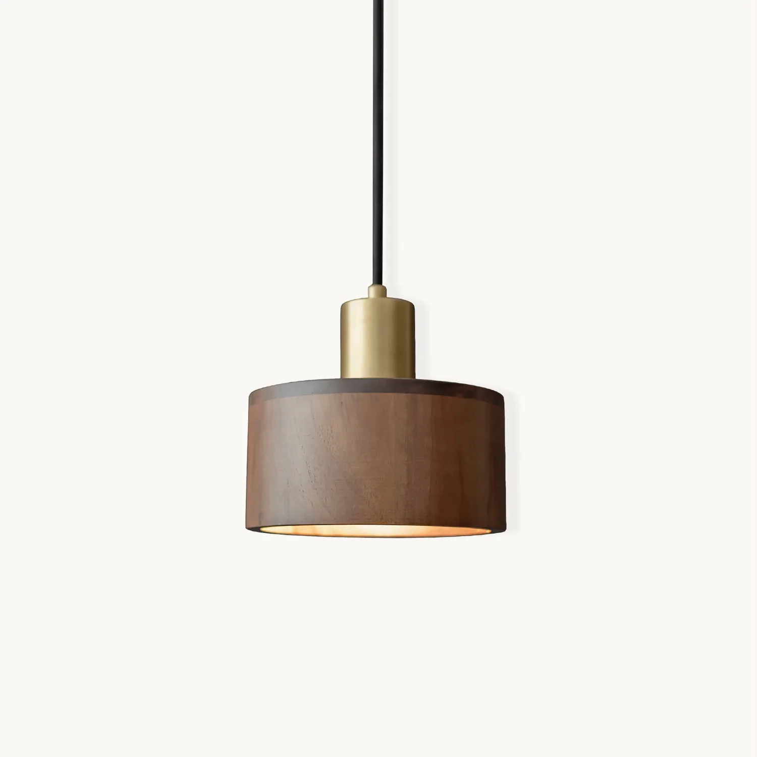 Pure Shinki Walnut Pendant Light Artisan