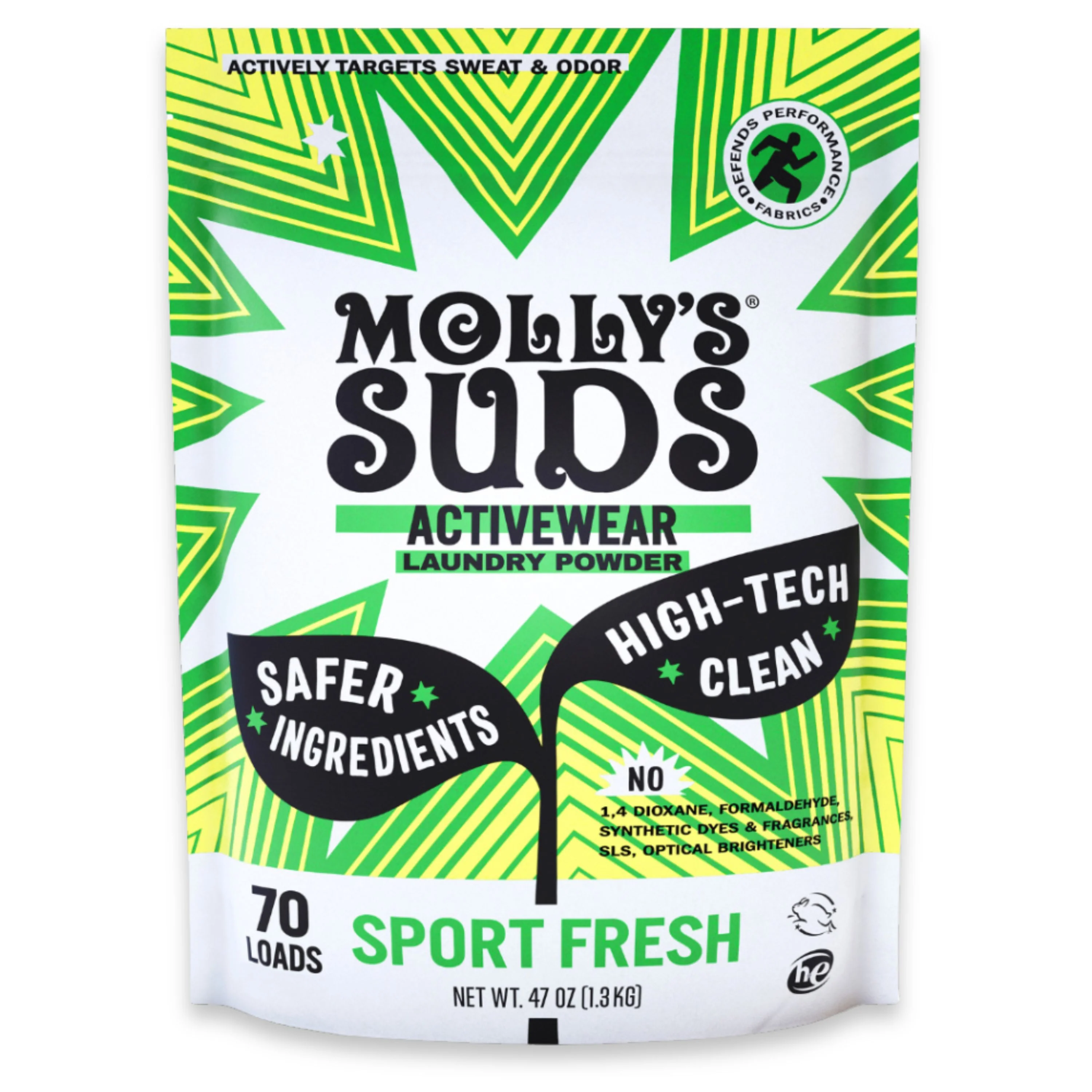 Modern Molly's Suds Activewear Laundry Detergent Powder Proven