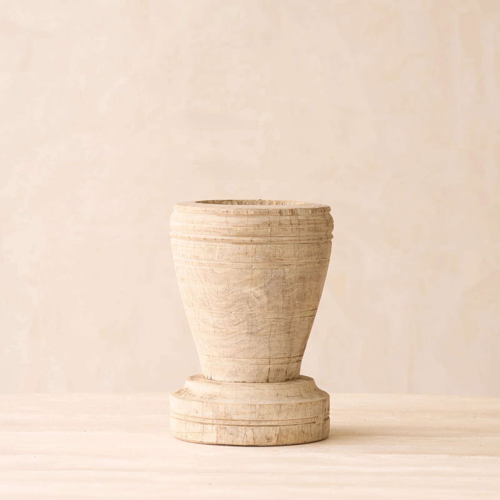 Casual Wooden Mortar Versatile