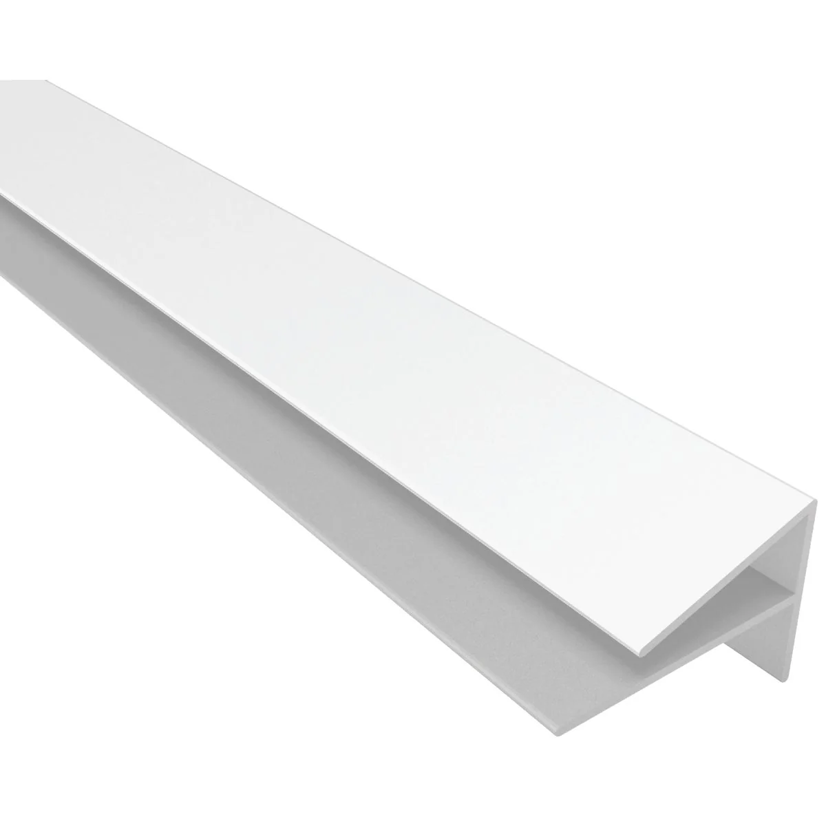 Powerful ACP Bath Kitchen 1 8 In. x 8 Ft. White PVC Outside Corner Wall Paneling Molding Trendy