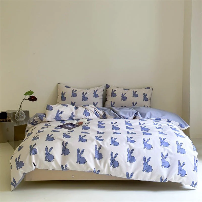 Natural Whisker Wonders Bunny Bedding Set Smooth