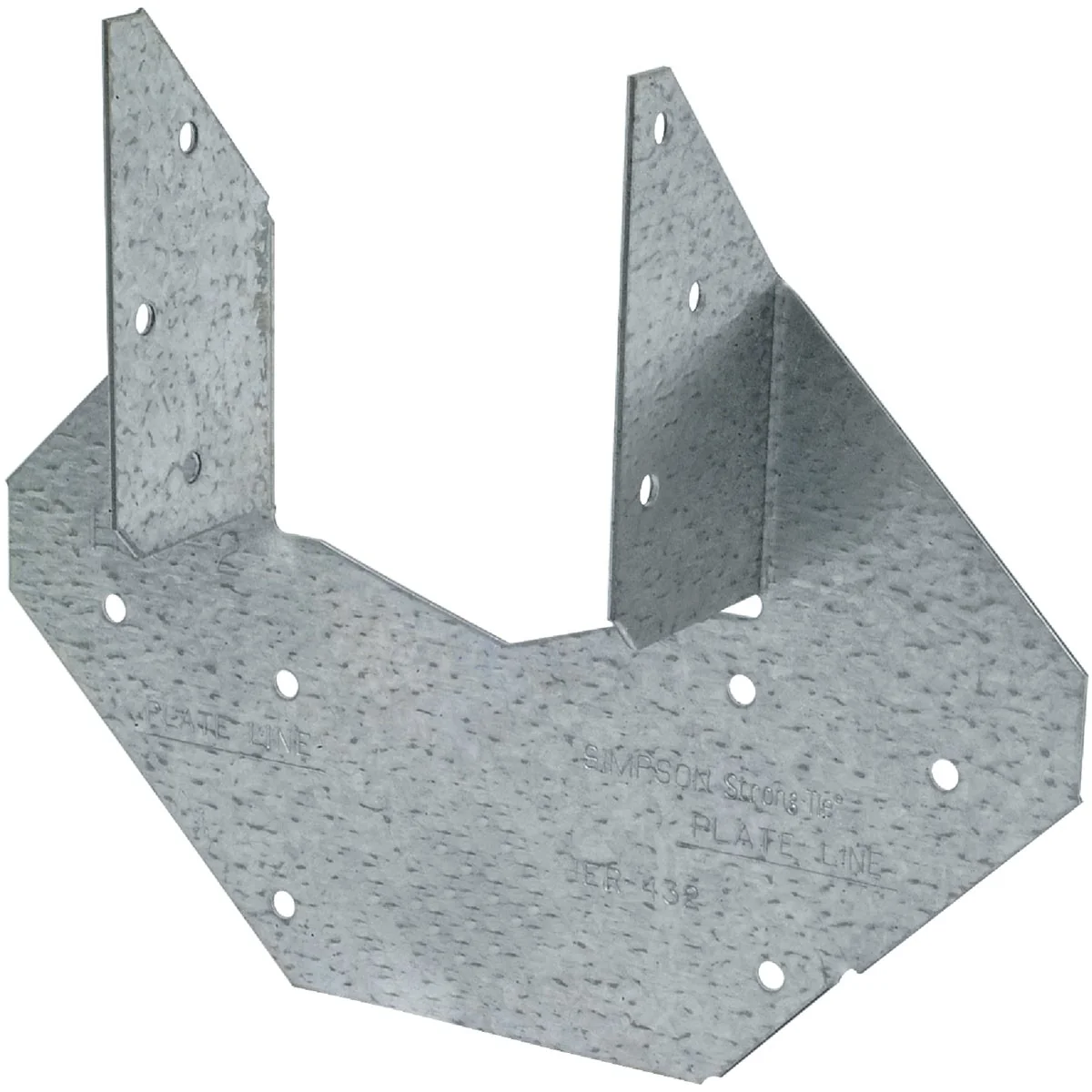 Original Design Simpson Strong-Tie H10A-2 Galvanized Hurricane Tie Practical