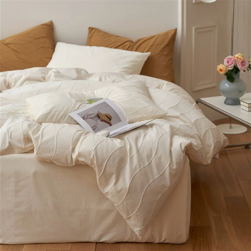 Smooth Soft Waves Bedding Set Organic