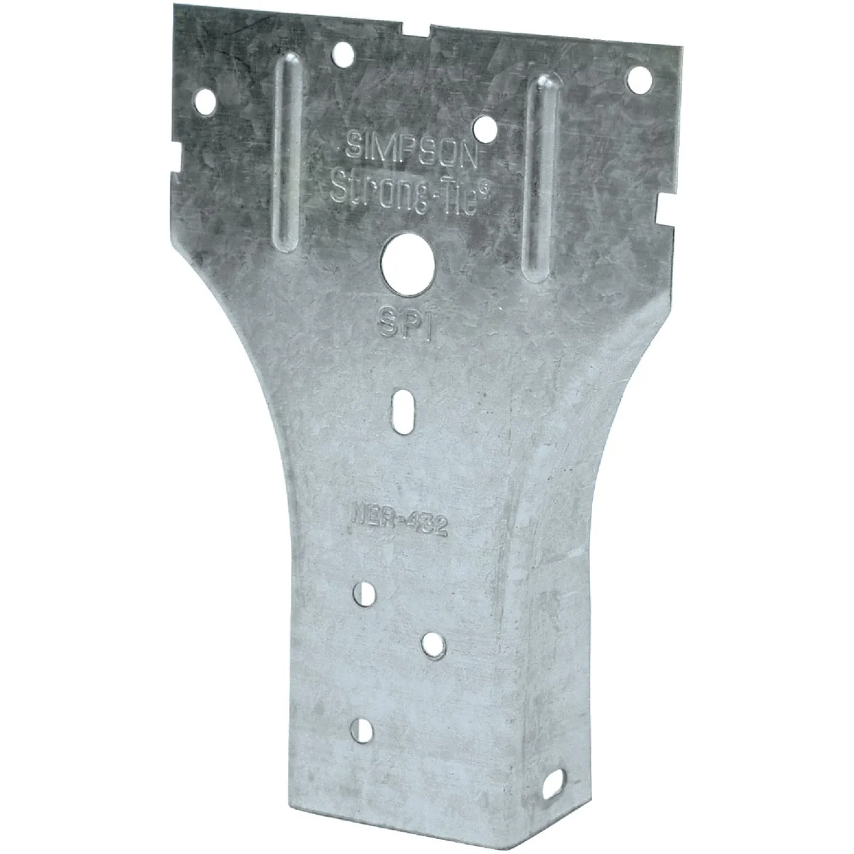 Efficient Simpson Strong-Tie 5-1 16 In. Galvanized Steel 20 ga Stud Plate Tie High-Performance