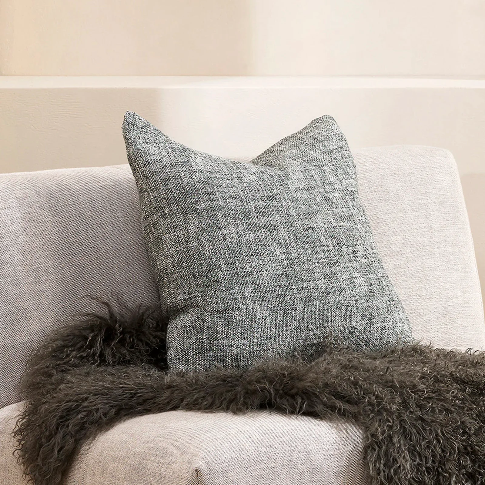 Durable Cumbria Cushion Sage 50 x 50cm Fast