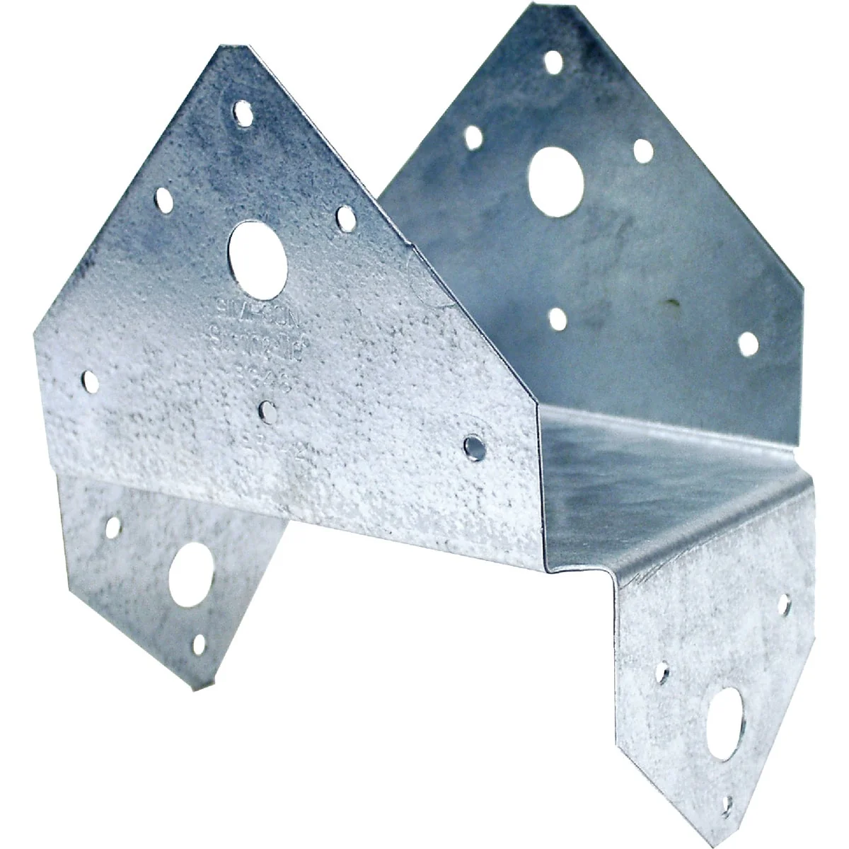 Stylish Simpson Strong-Tie 4 In. x 6 In. 18 ga Galvanized BC Post Cap Base High-End