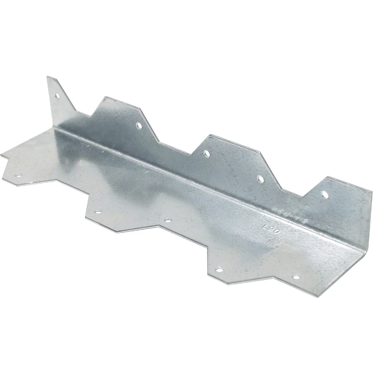 Consistent Simpson Strong-Tie 9 In. Galvanized Steel 16 ga Reinforcing L-Angle Durable