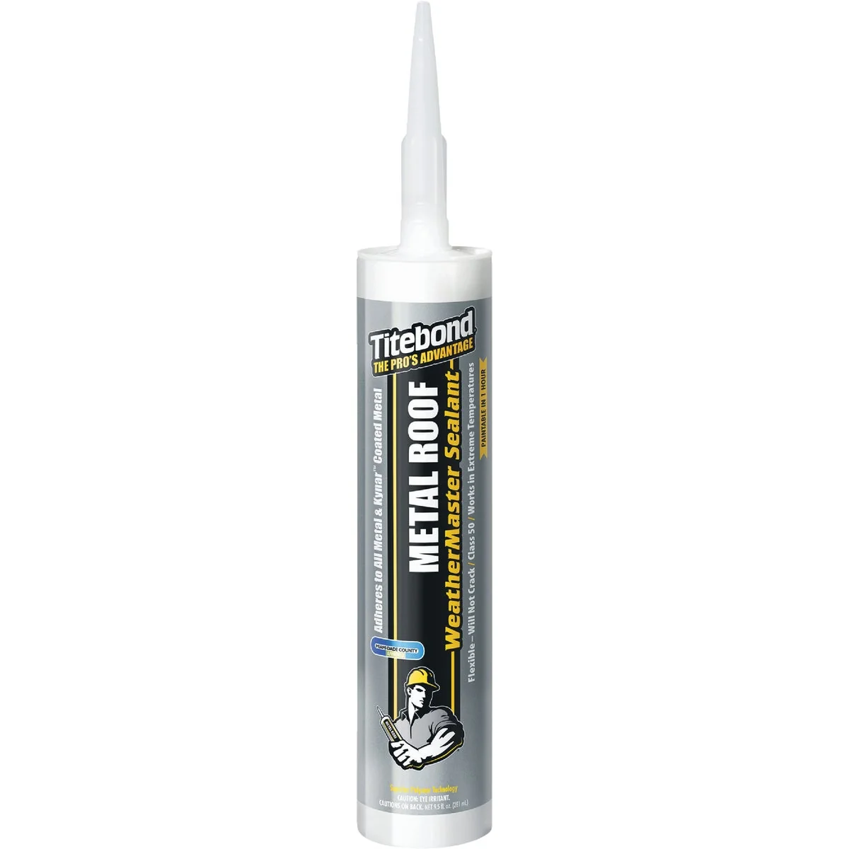 Quality TiteBond Weathermaster 10 Oz. Transparent Metal Roof Sealant Elegant