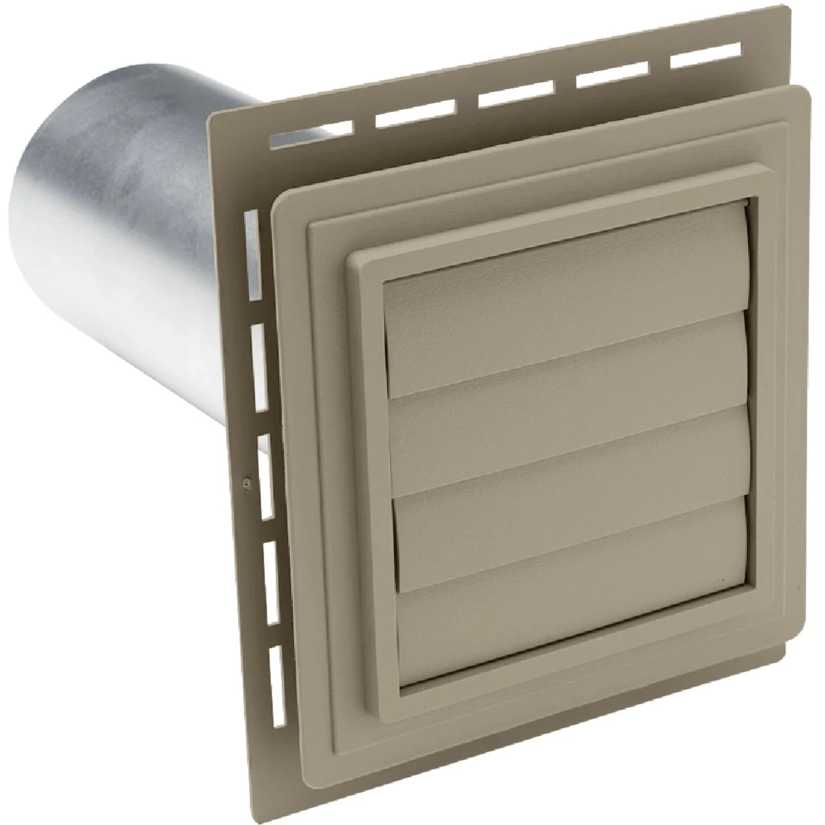World-Class Ply Gem 7 x 7 Clay Vinyl Utility Vents Eco-Friendly