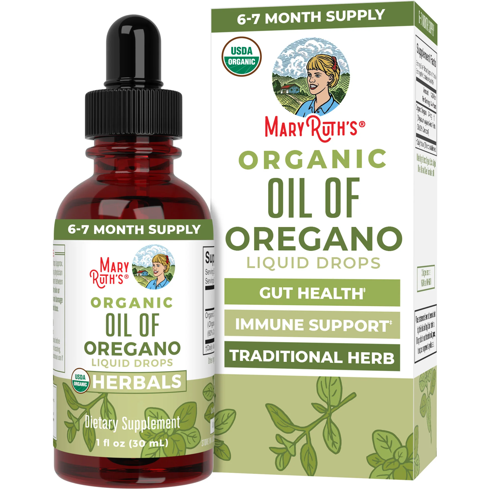 High-Grade MaryRuth's Oil of Oregano Liquid Drops Next-Generation