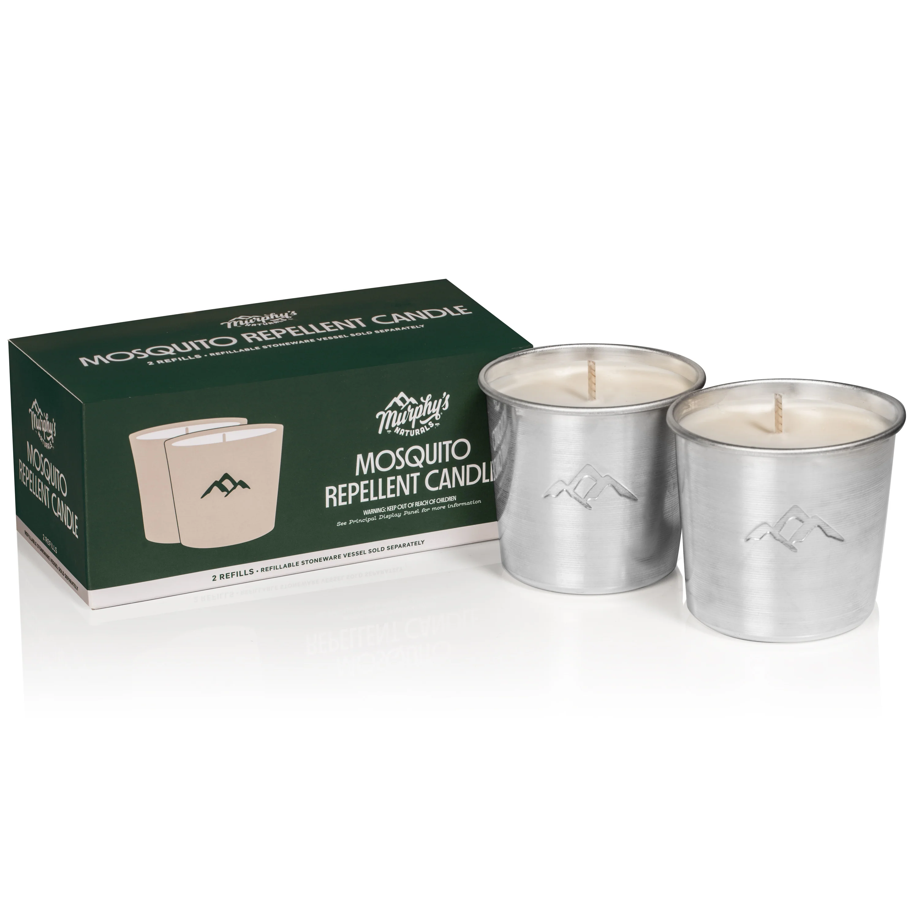 Sustainable Murphy's Naturals Mosquito Repellent Candle Refill Practical