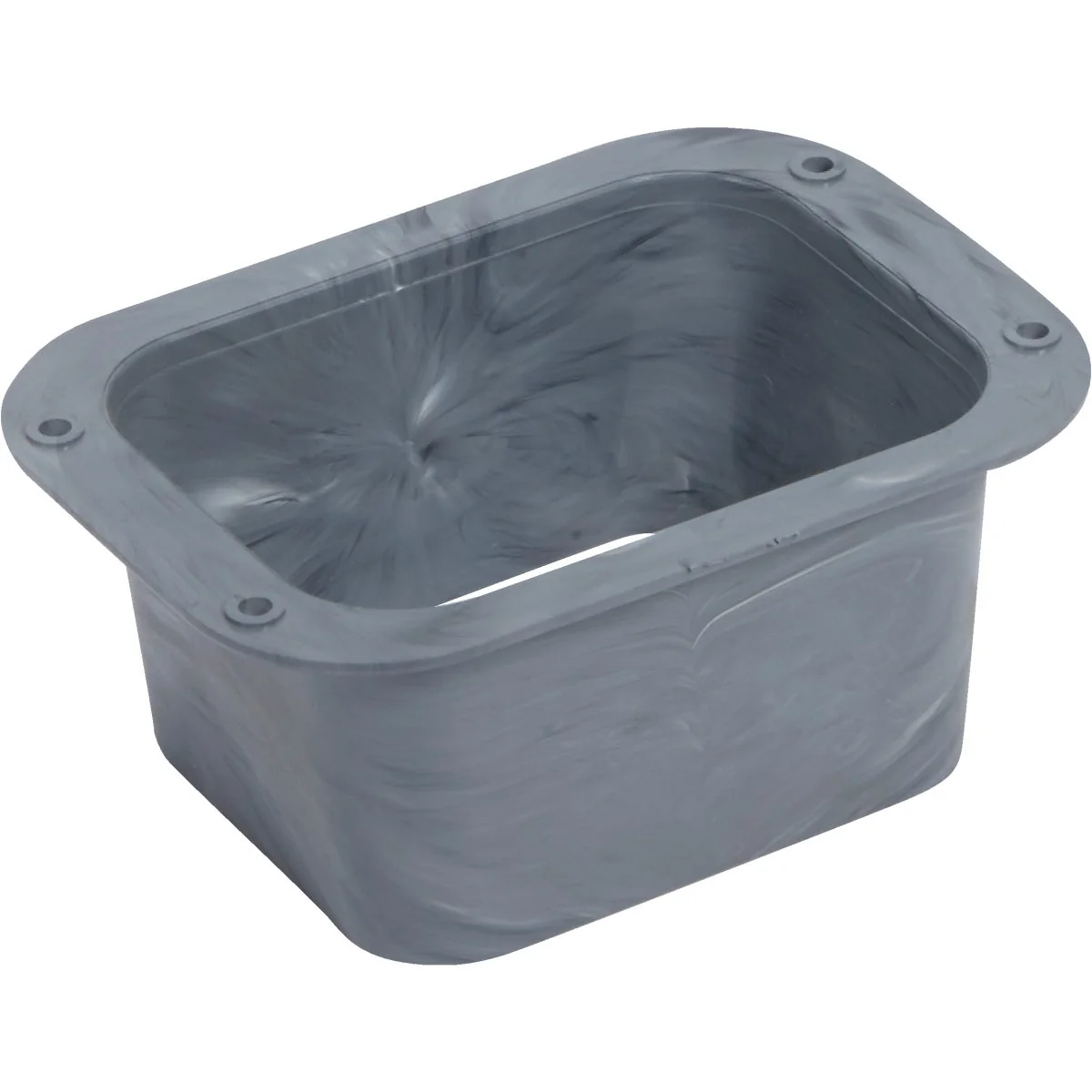 Fashionable Amerimax 2 In. x 3 In. Plastic K Style Downspout C-Outlet Unique