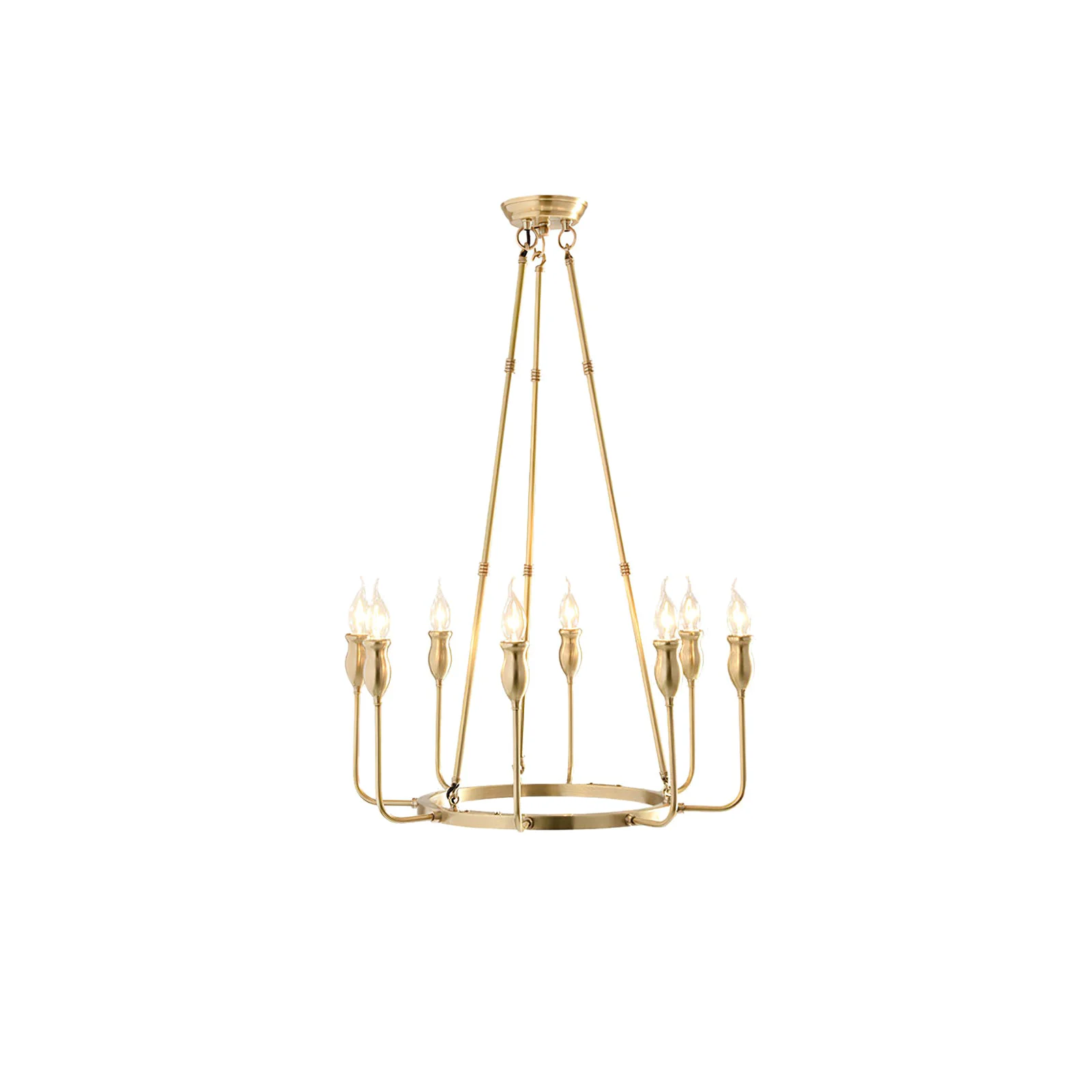 Casual Classic ring candlestick chandelier Solid