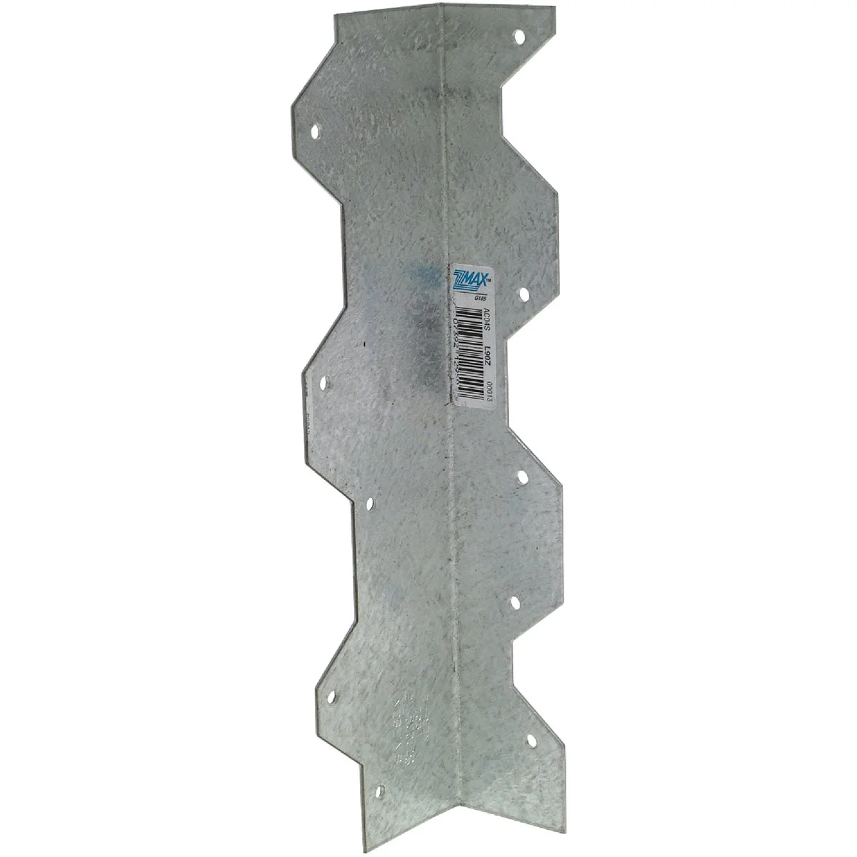 High-Grade Simpson Strong-Tie ZMax 9 In. Galvanized Steel 16 ga Reinforcing L-Angle Modern