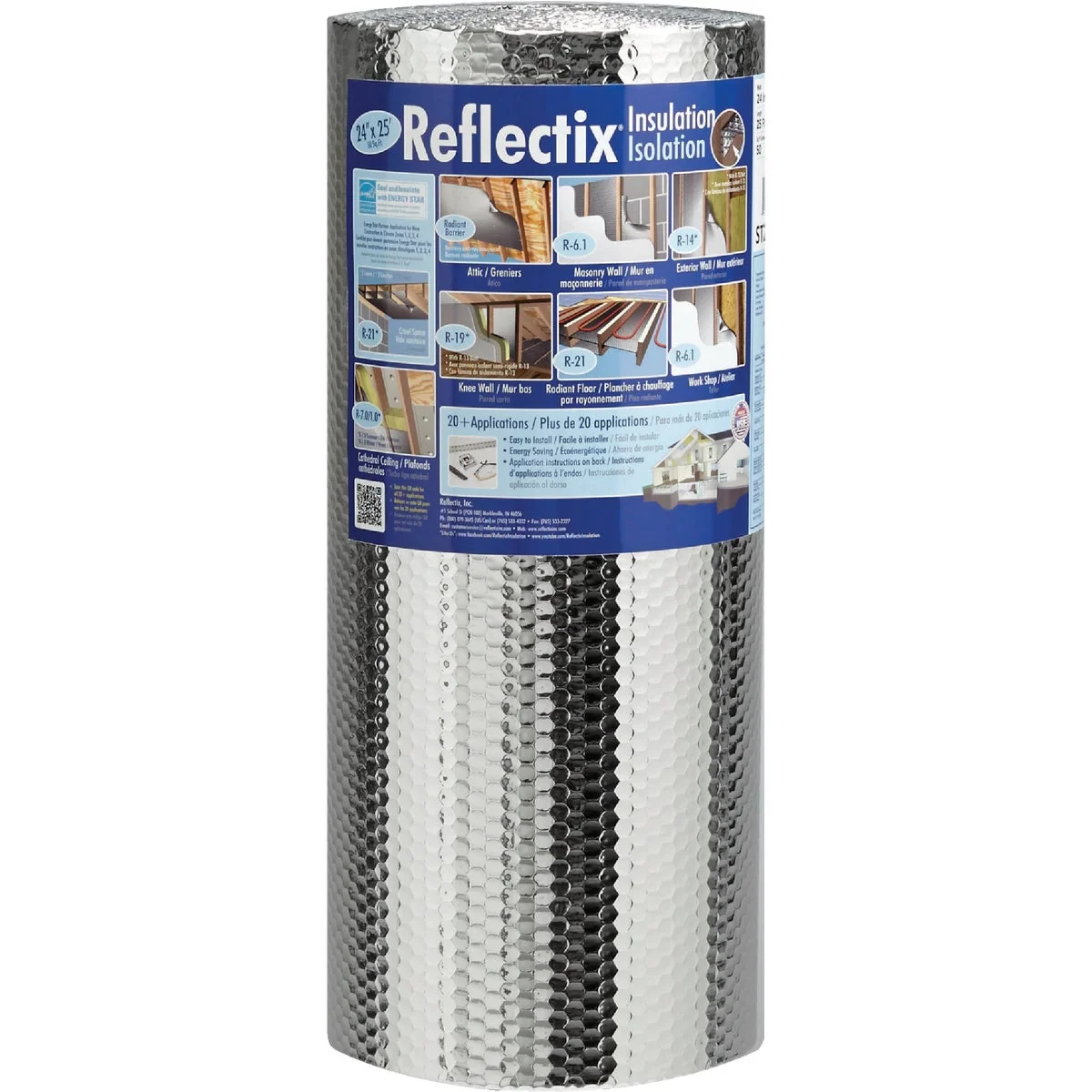 Outstanding Reflectix 24 In. x 25 Ft. Staple Tab Reflective Insulation Luxury