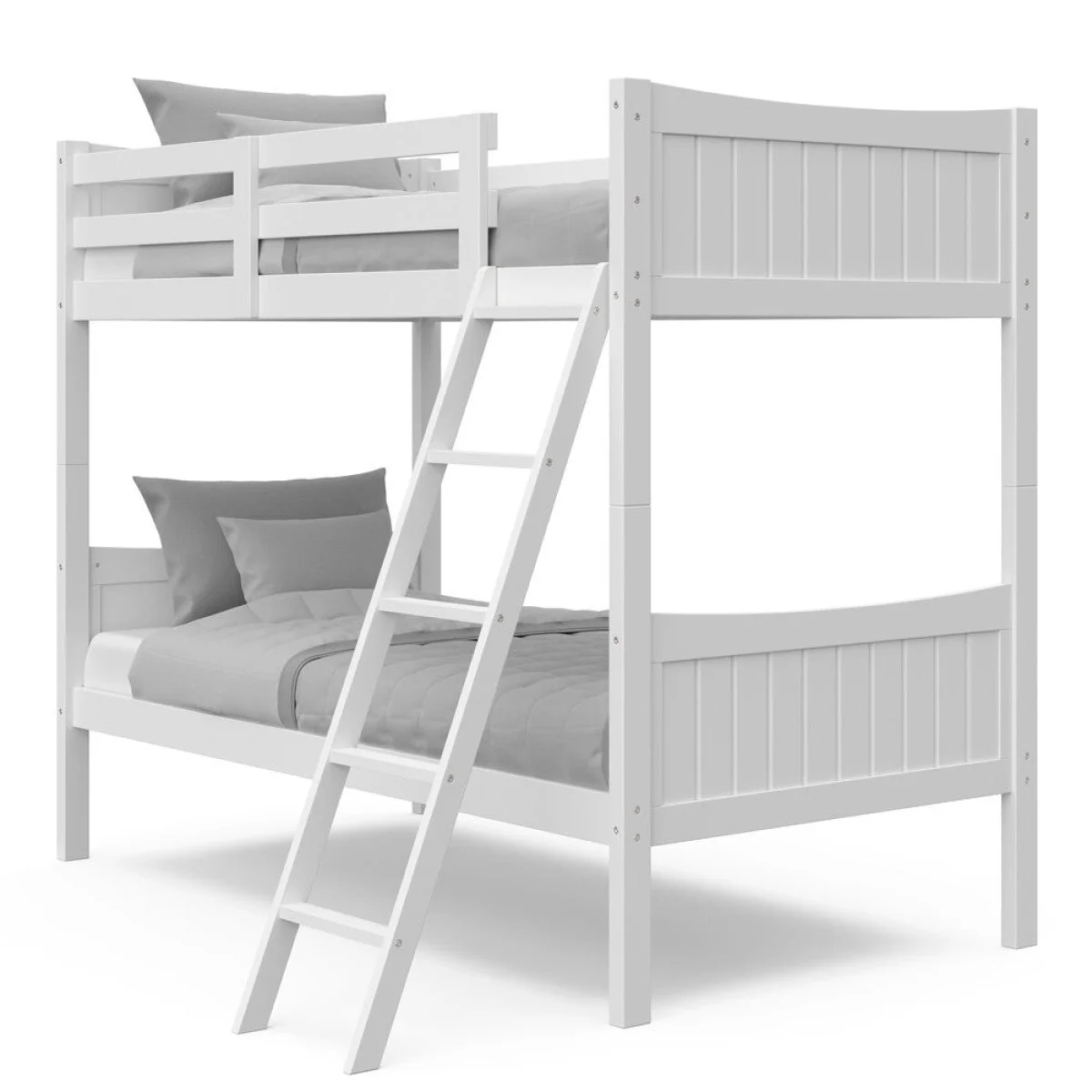 Comfortable ARATA TWIN BUNK BED - WHITE Carefully Designed