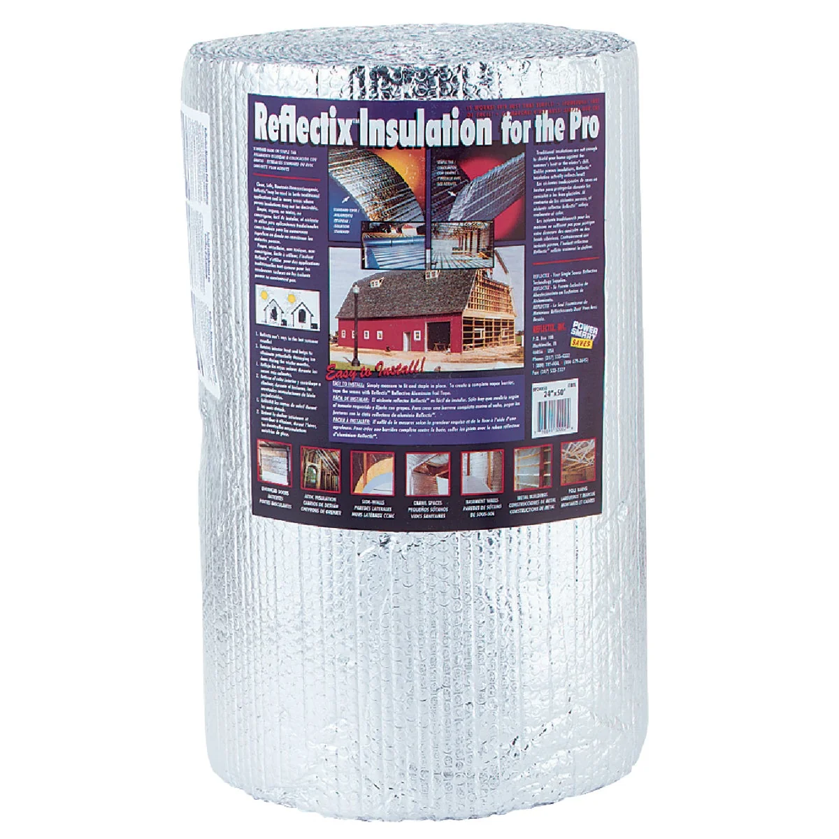 Sophisticated Reflectix 24 In. x 50 Ft. Double Reflective Insulation Classic