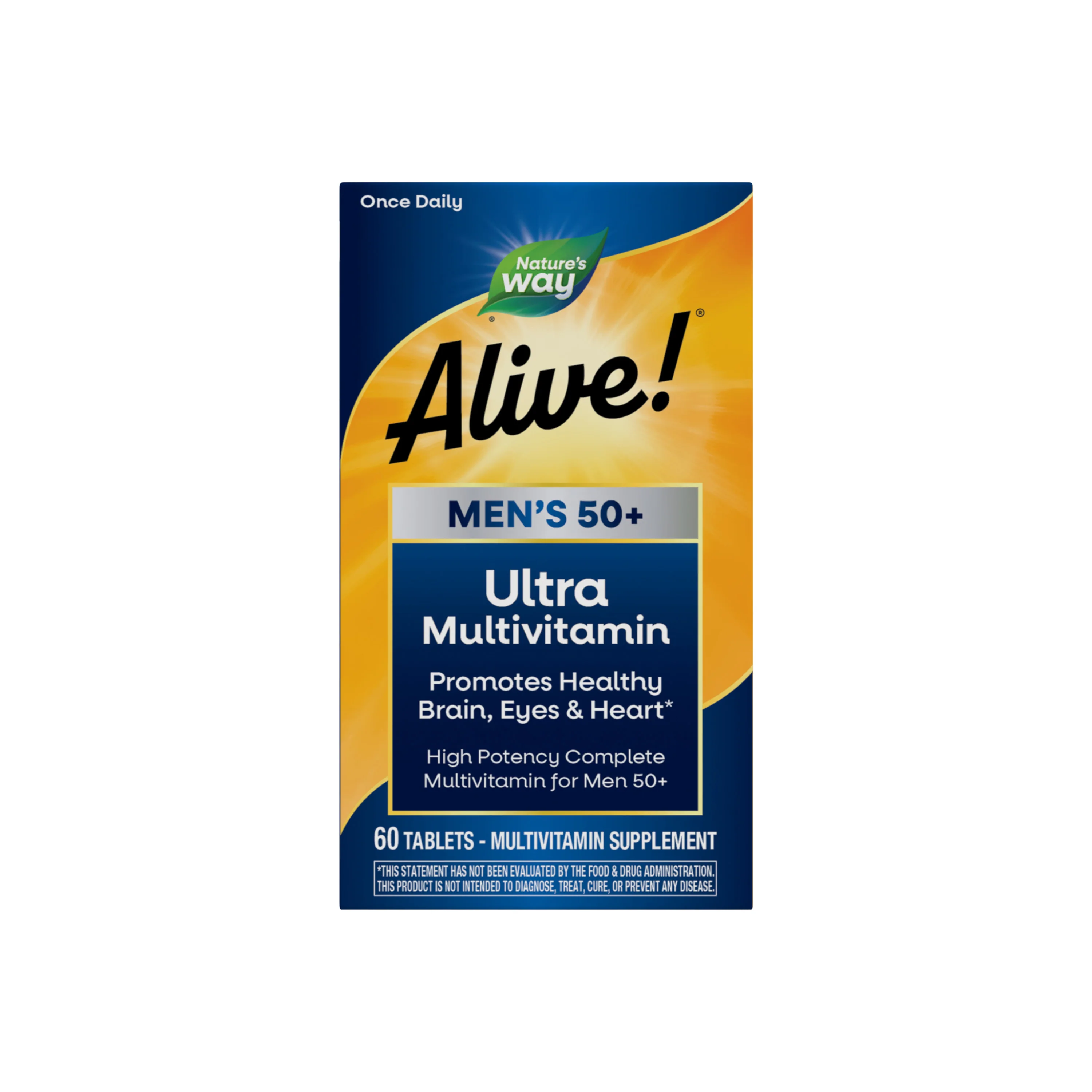 Stylish Nature's Way Alive ® Men's 50 Ultra Multivitamin Flexible