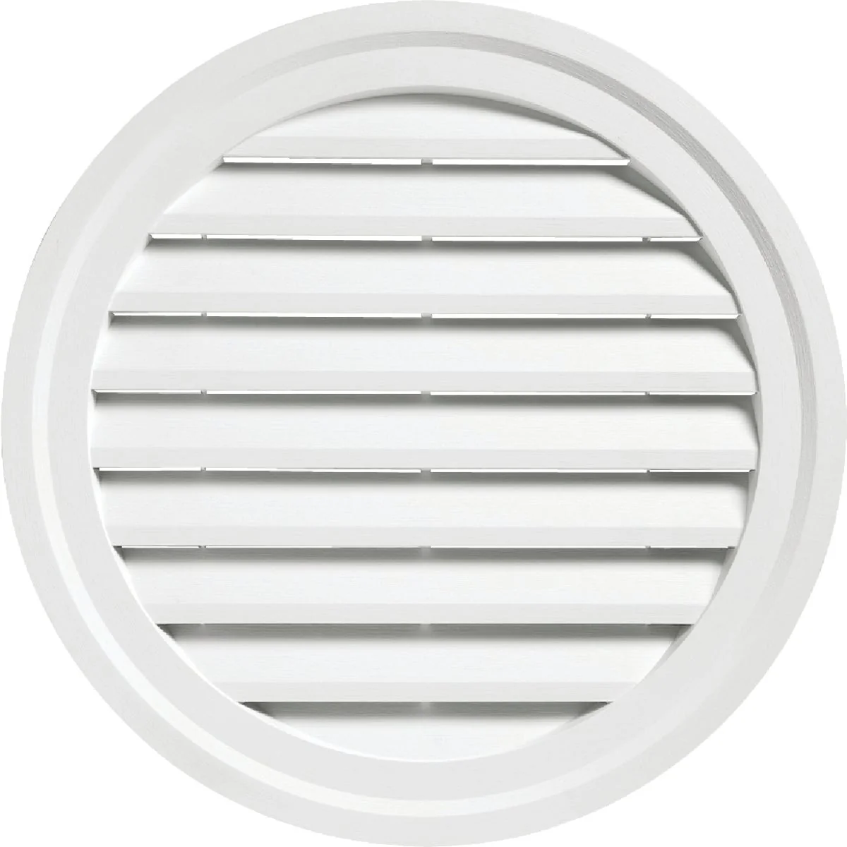 Trendy Ply Gem 18 Round White Gable Attic Vent Practical