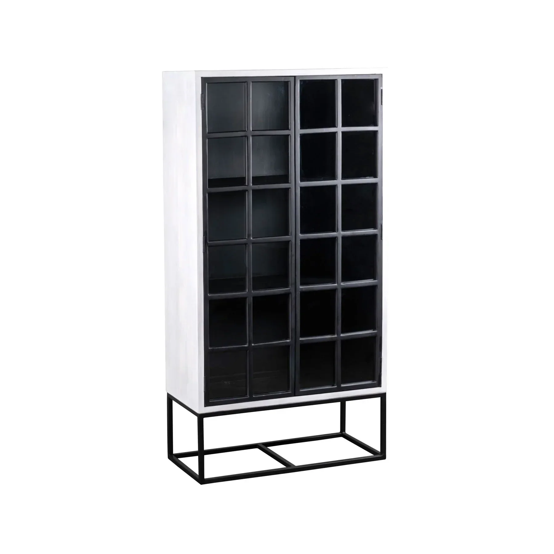 Long-Lasting Caged Tall Cabinet Genuine