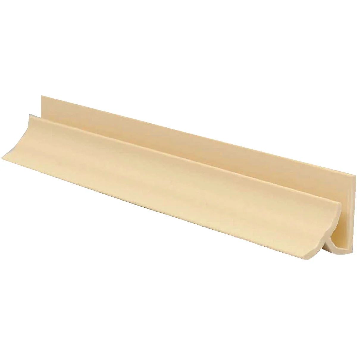 Dependable Crane Sequentia 8 Ft. Almond Polypropylene FRP Inside Corner High-End