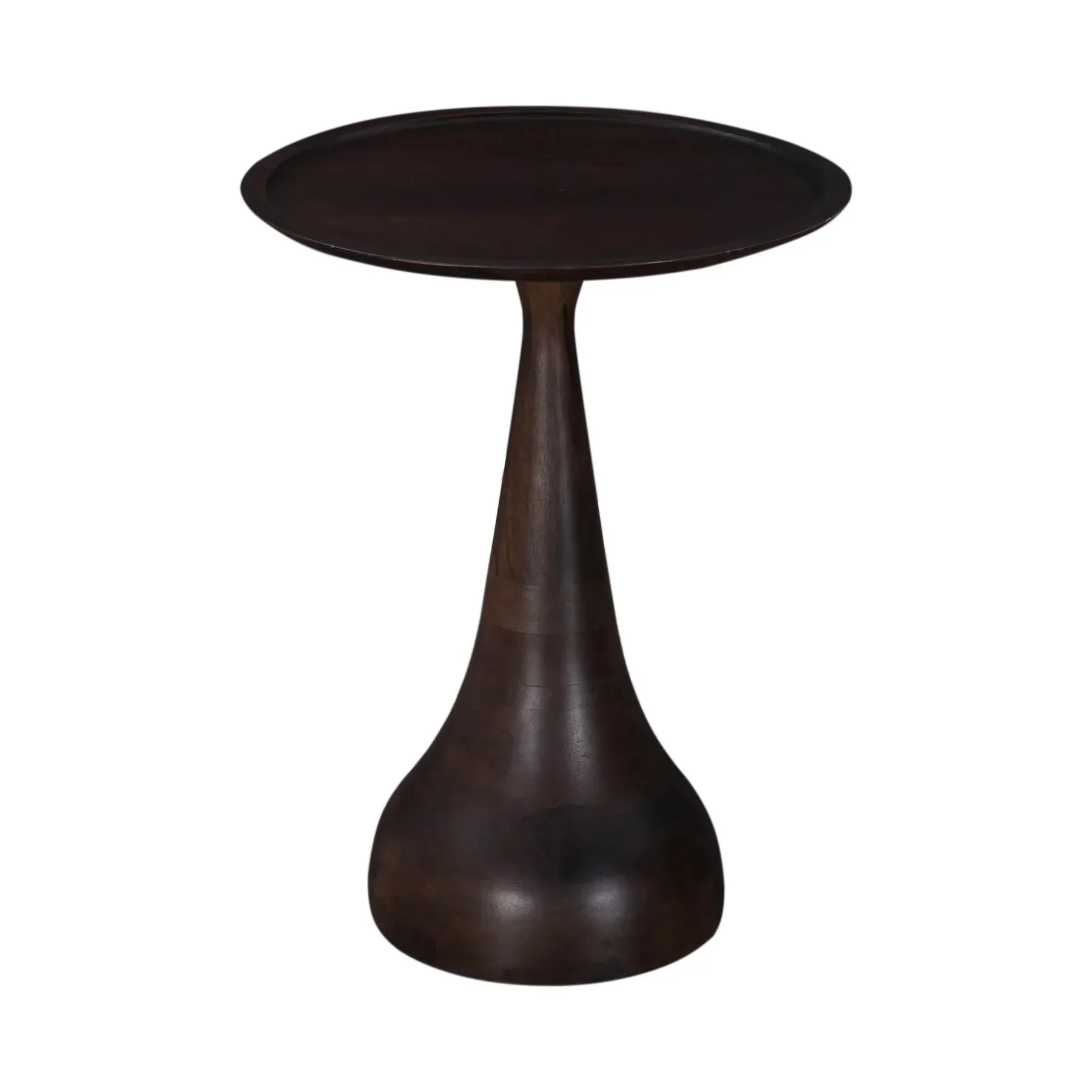 Green Polina Side Table – Bronze Responsible