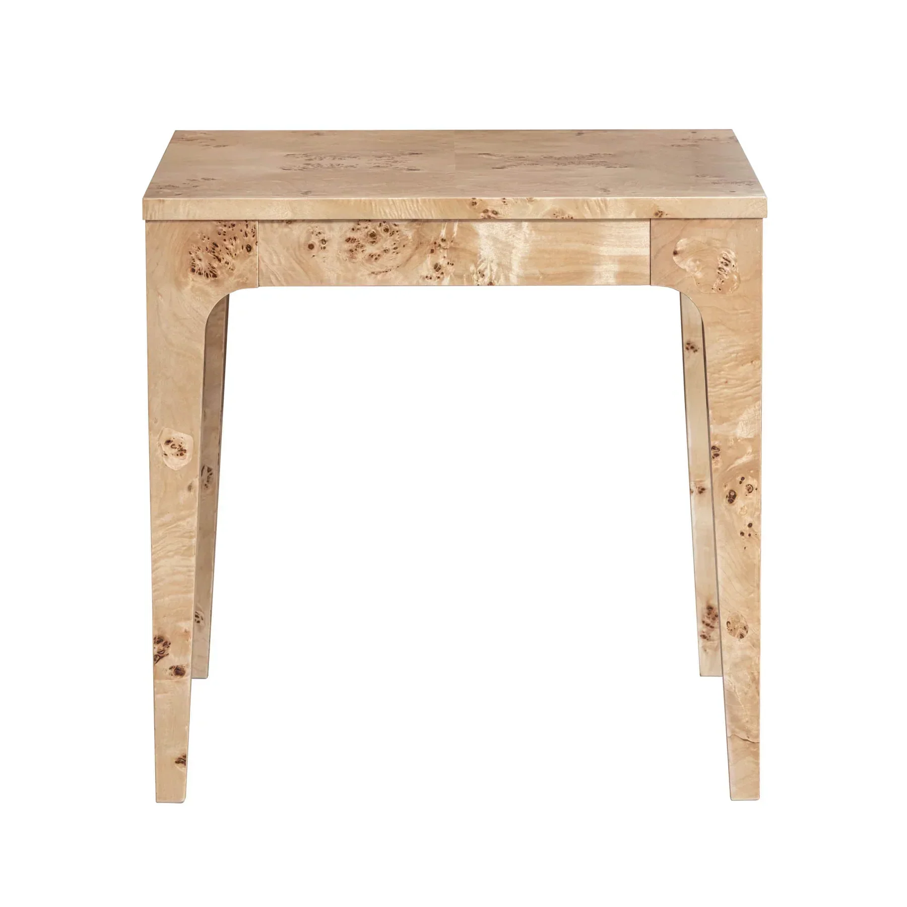 Convenient Mappa Side Table - Light Burl Advanced
