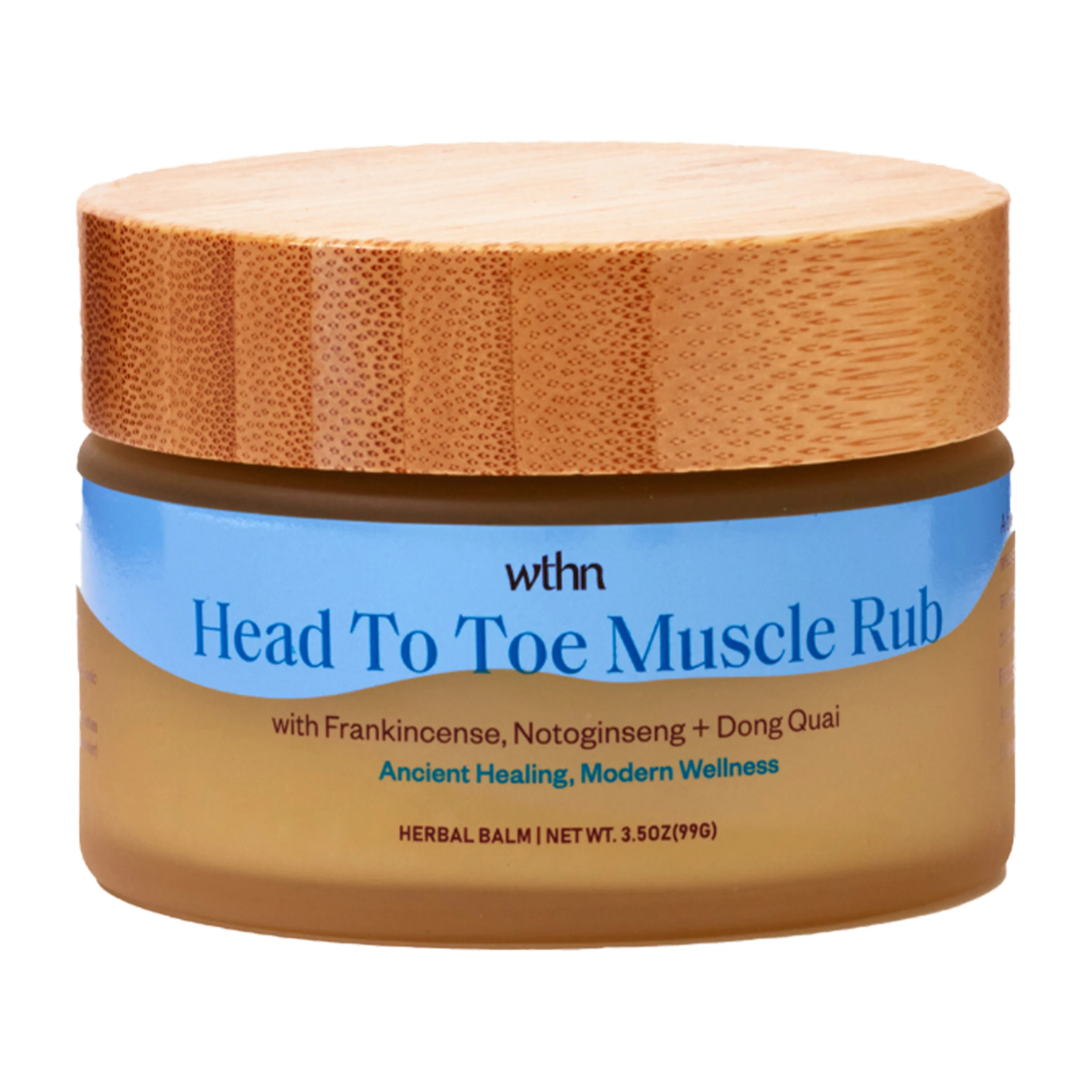Original WTHN Head to Toe Muscle Rub Clean