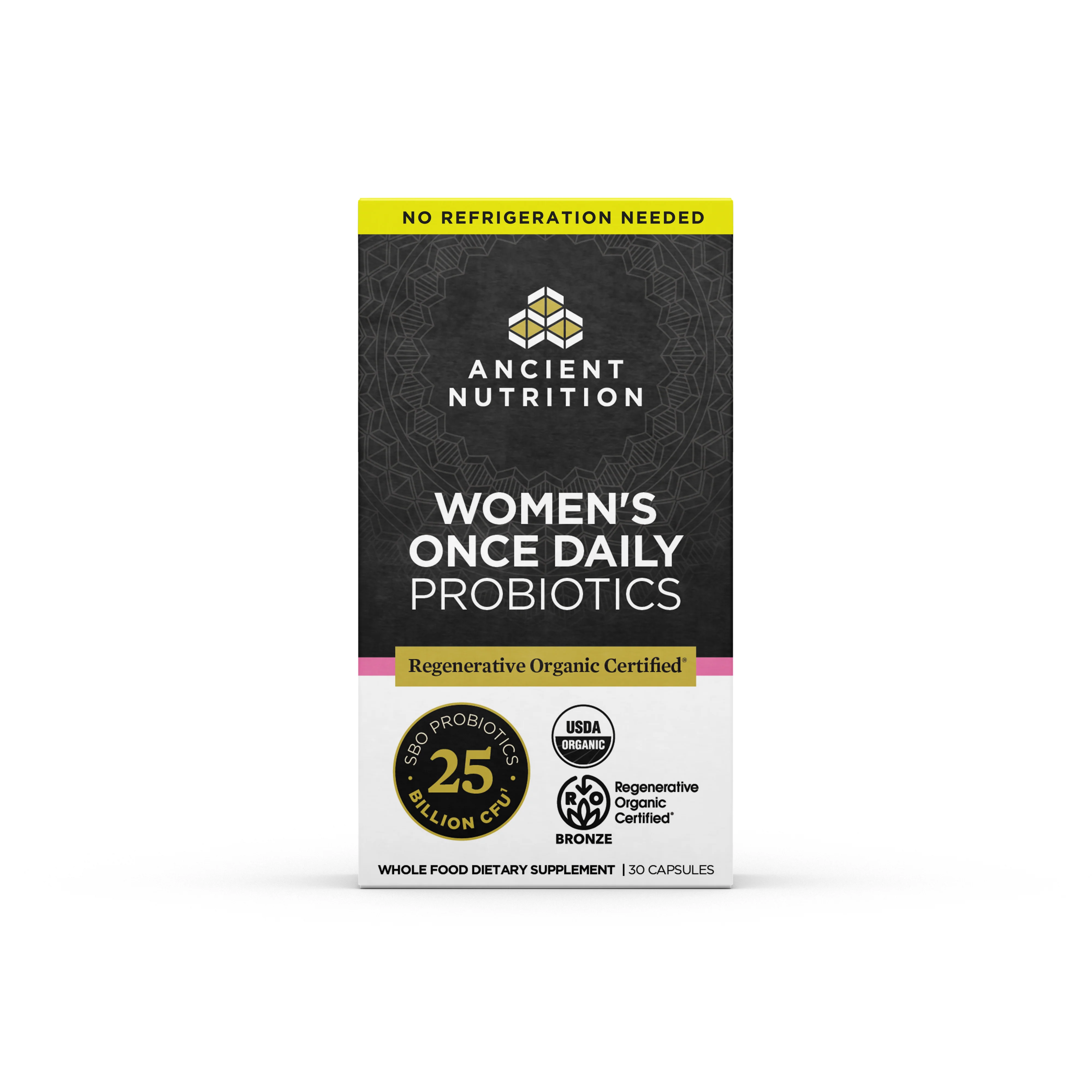 Relaxed Ancient Nutrition Women s Once Daily Probiotics - Regenerative Organic ® Easy-to-Use