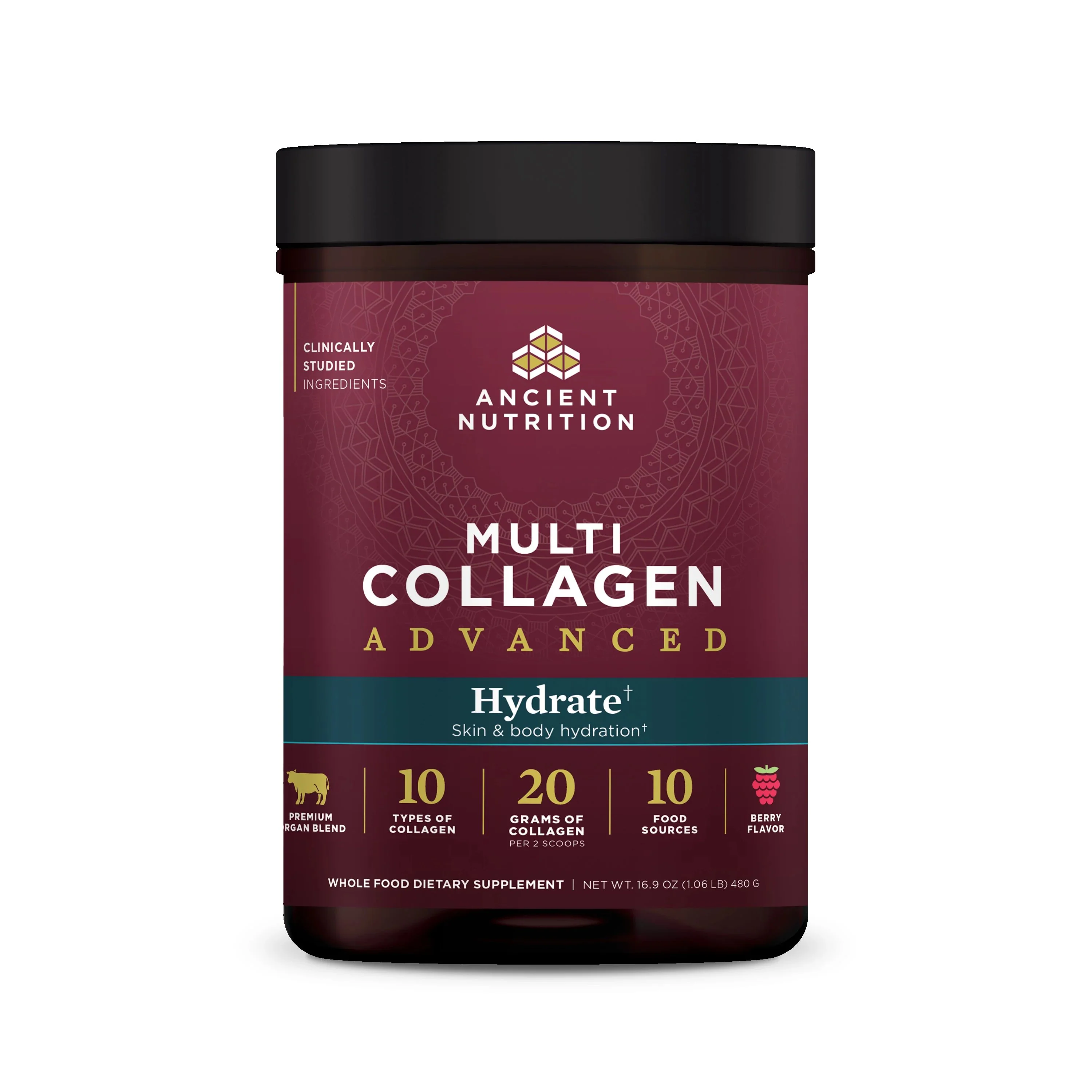 Crafted Ancient Nutrition Multi Collagen Advanced - Hydrate Outstanding