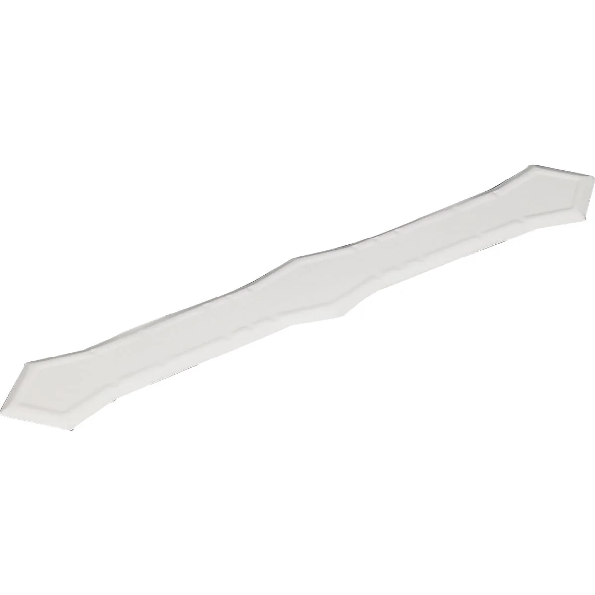 Smooth Amerimax White Galvanized Downspout Band Eco-Friendly