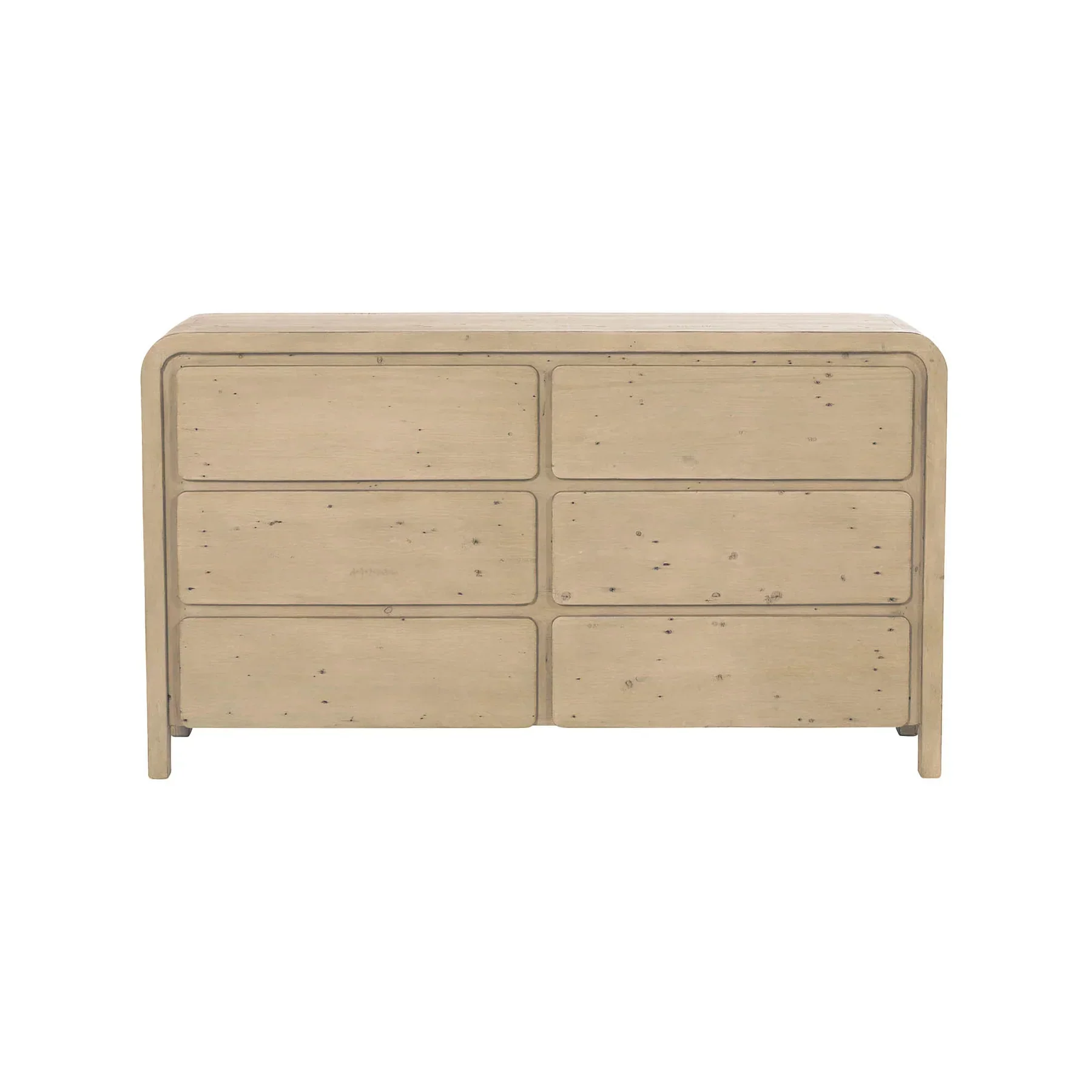 Natural Opera 6 Drawer Dresser Certified