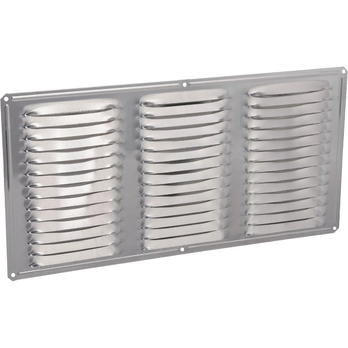 Minimalist Air Vent 16 In. x 8 In. Mill Aluminum Under Eave Vent Sophisticated