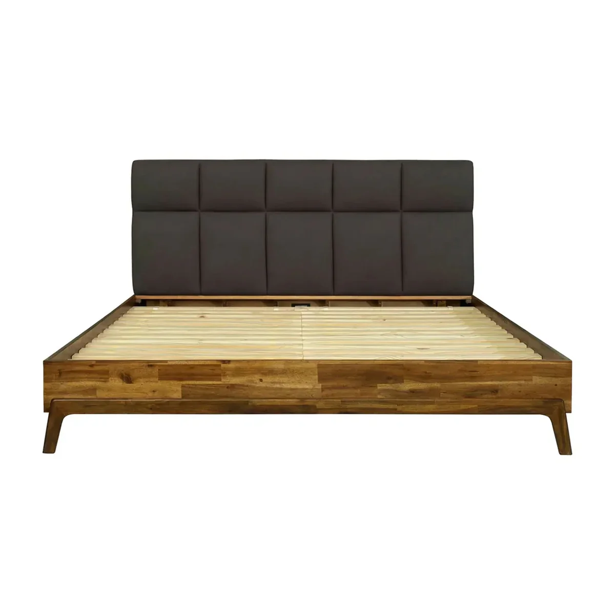 Crafted Remix Bed - Grey Detailed