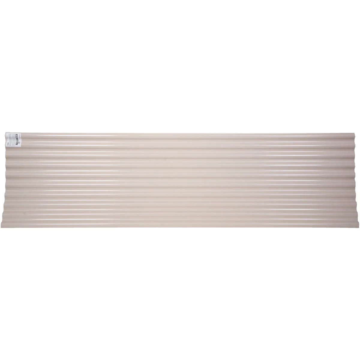 Comfortable Tuftex Seacoaster 26 In. x 8 Ft. Opaque Tan Round Wave Vinyl Corrugated Panels Premium